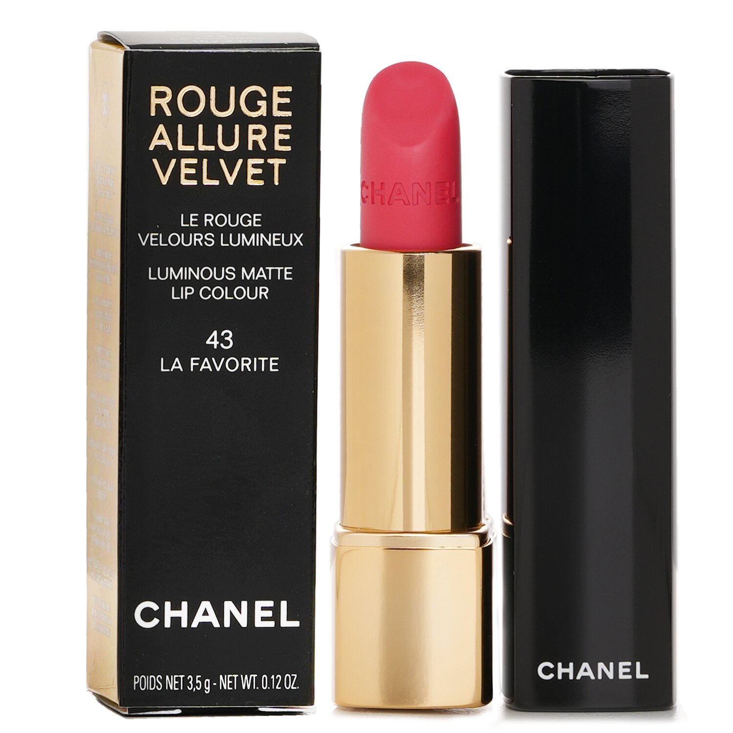 Chanel Rouge Allure Velvet Luminous Matte Lip Colour 3.5g/0.12oz