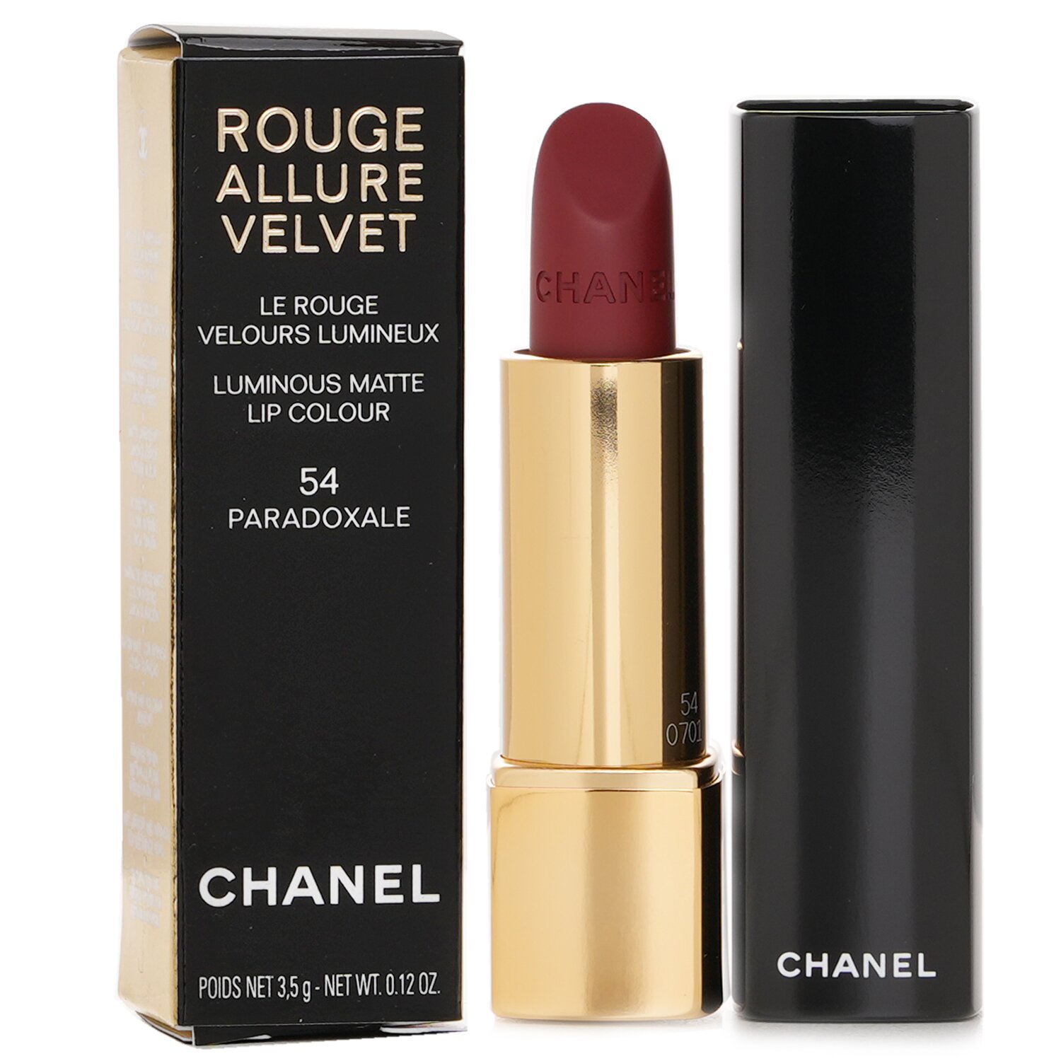 Chanel Rouge Allure Velvet Luminous Matte Lip Colour 3.5g/0.12oz