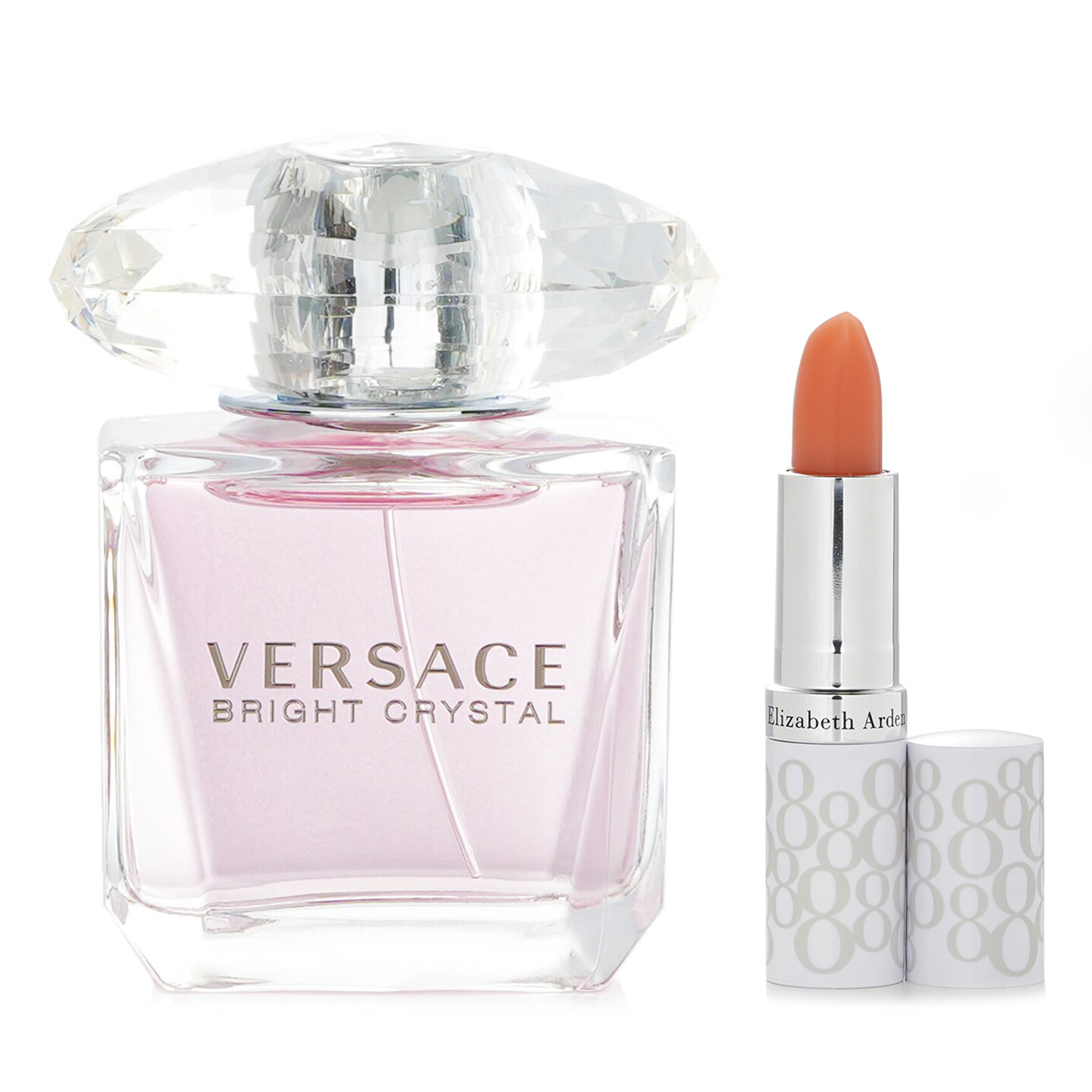 Versace Bright Crystal EDT and Eight Hour Lipcare Stick 2pcs
