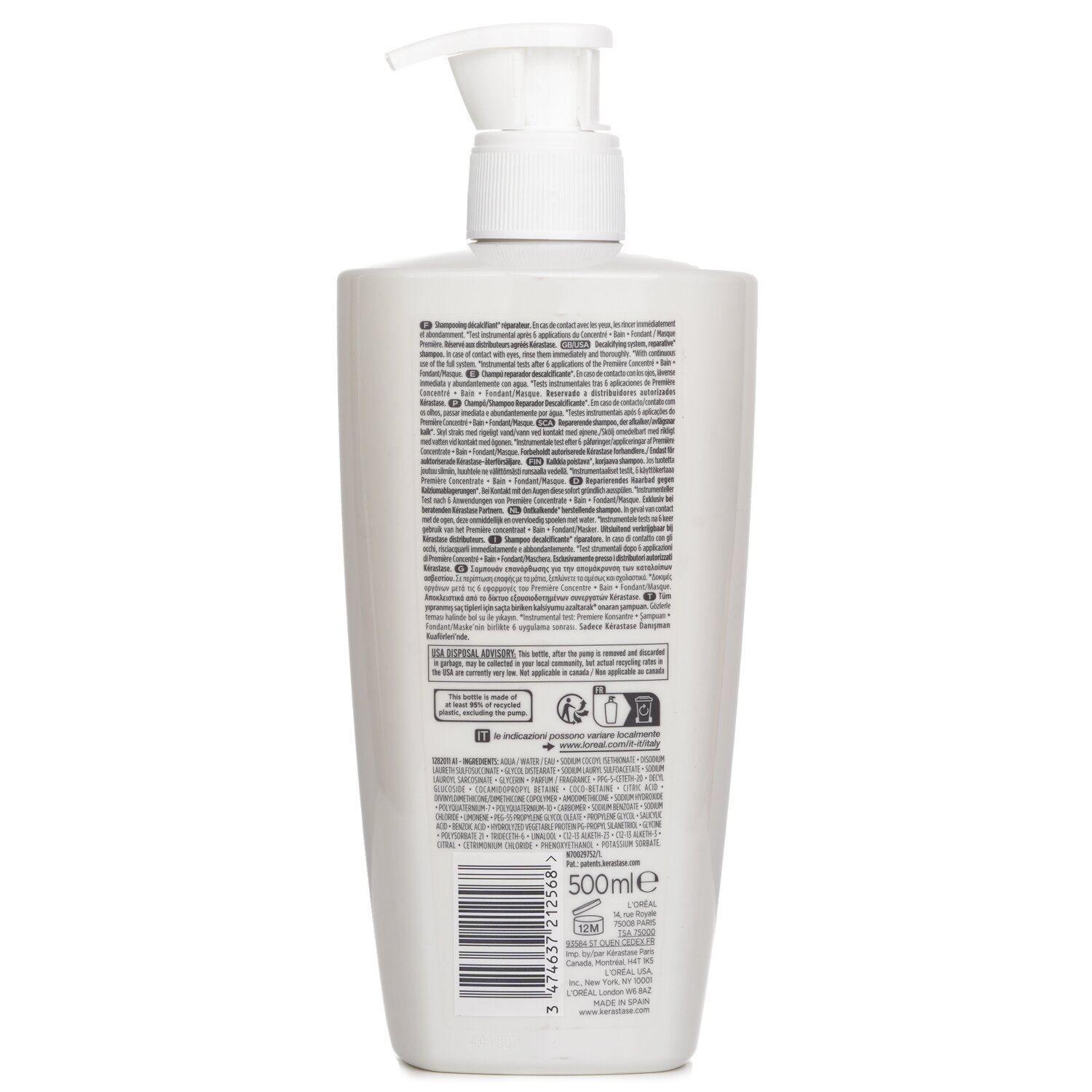 Kerastase Premiere Decalcifying System Reparative Shampoo 500ml