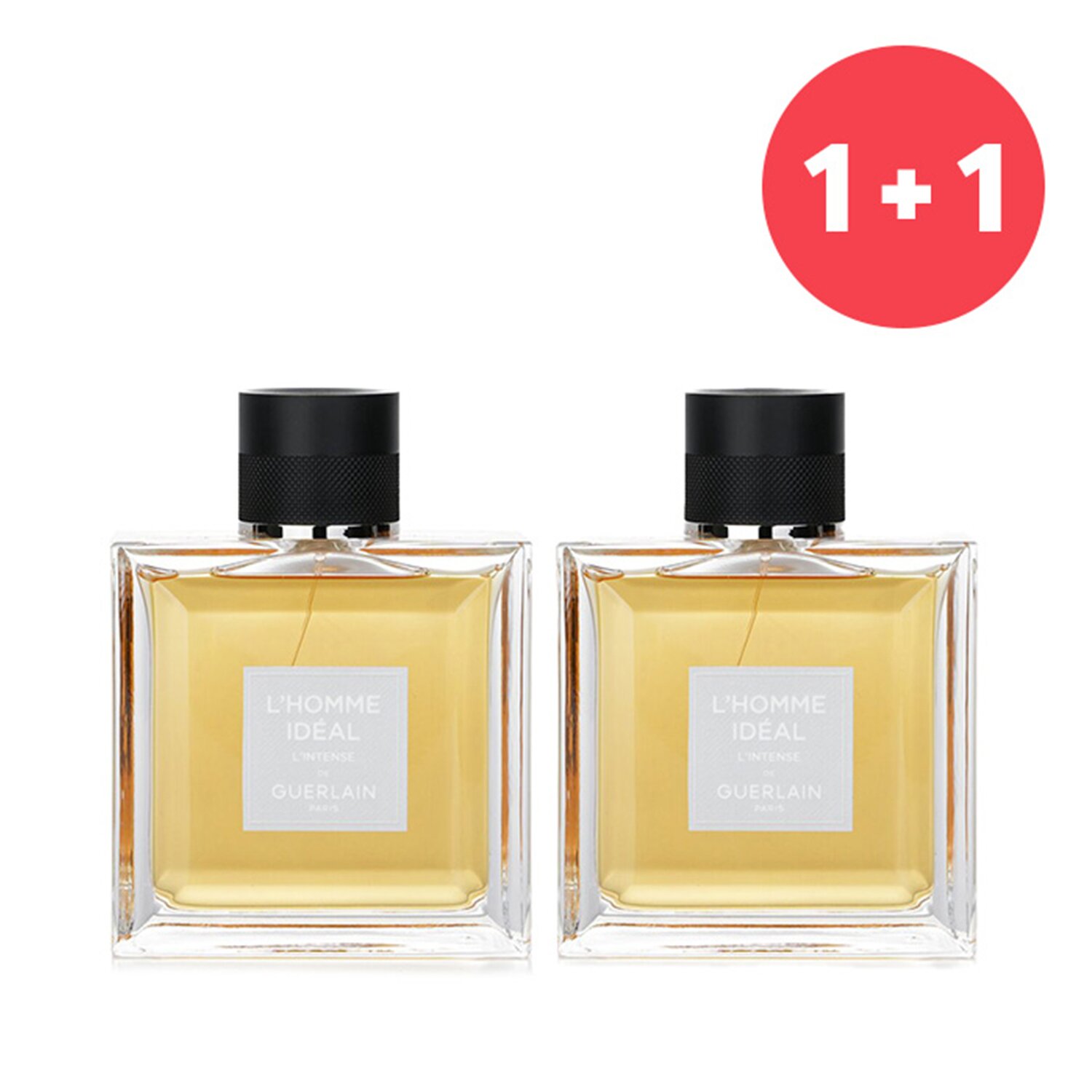 Guerlain 【1+1 Set】L'Homme Ideal L'Intense Eau De Parfum Spray 100ml/3.3oz x2