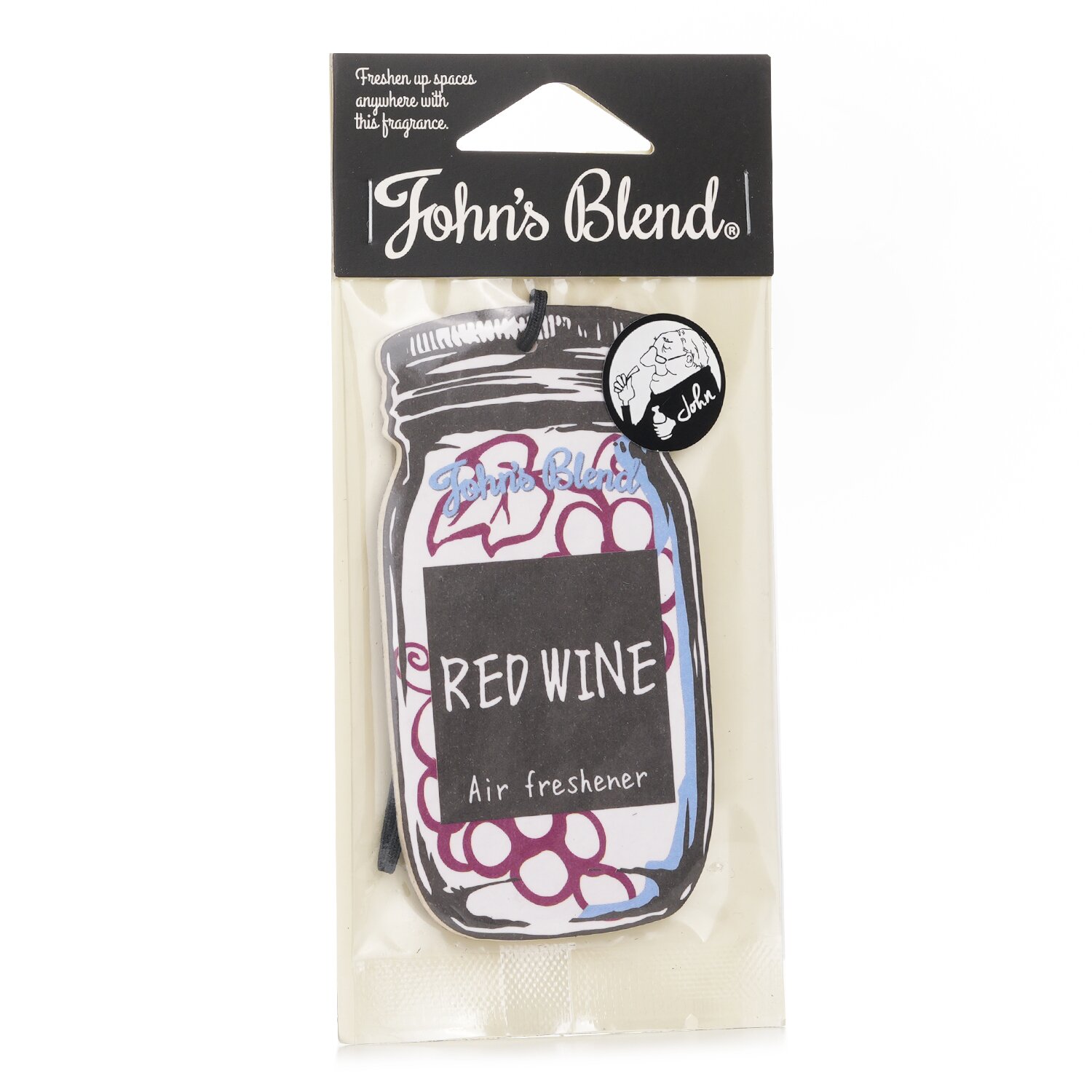 John's Blend Air Freshener - Red Wine 1pc