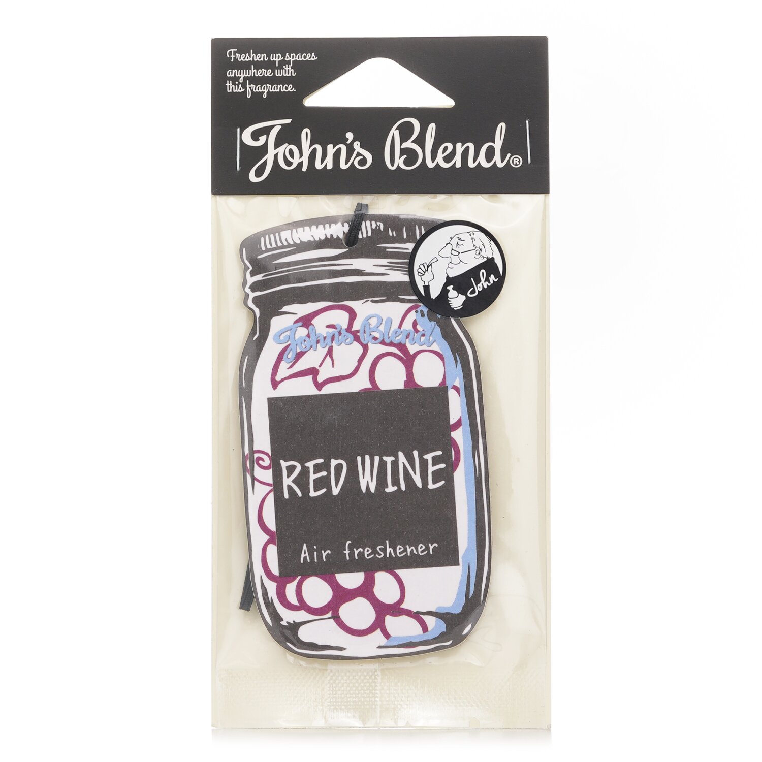 John's Blend Air Freshener - Red Wine 1pc