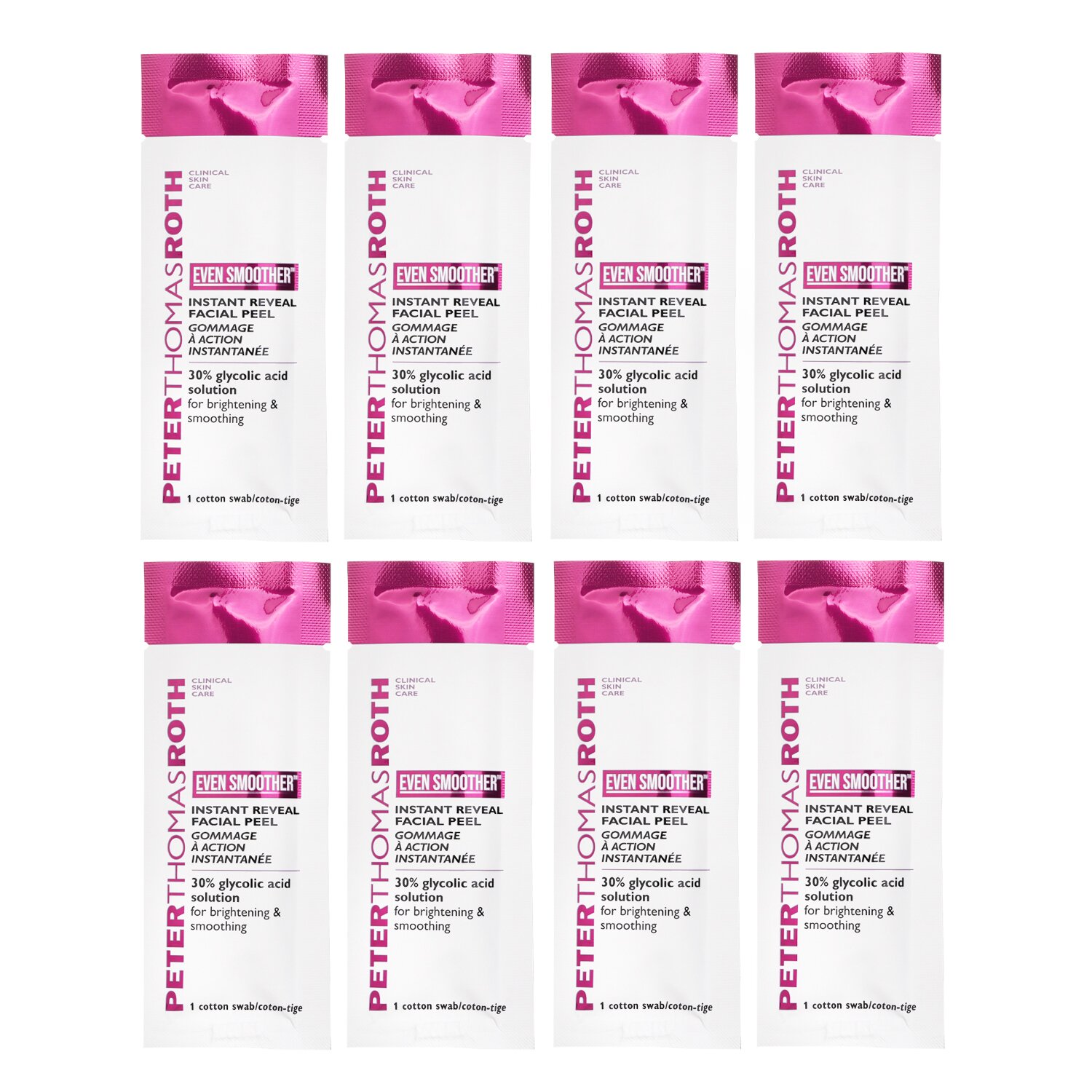 Peter Thomas Roth Even Smoother Instant Reveal Facial Peel 1box/8pcs