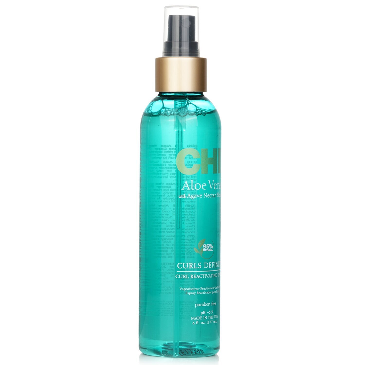 CHI Aloe Vera with Agave Nectar Curls Spray Reactivador de Rizos Definidos 177ml/6oz