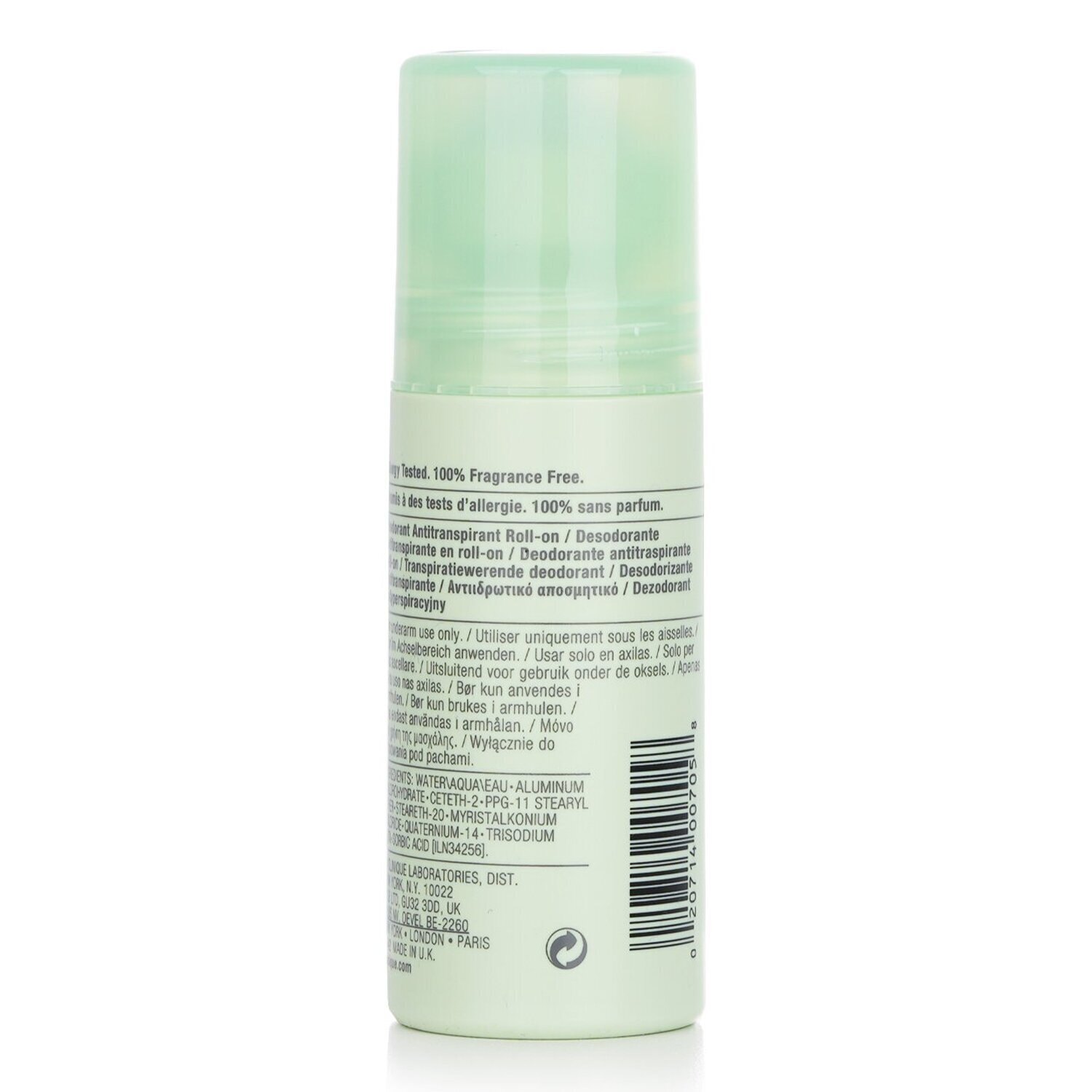 Clinique Anti-Perspirant Deodorant (Deodoran Body (Badan)) Roll-On ( Deodoran Jenis Meluncur ) 75ml/2.5oz