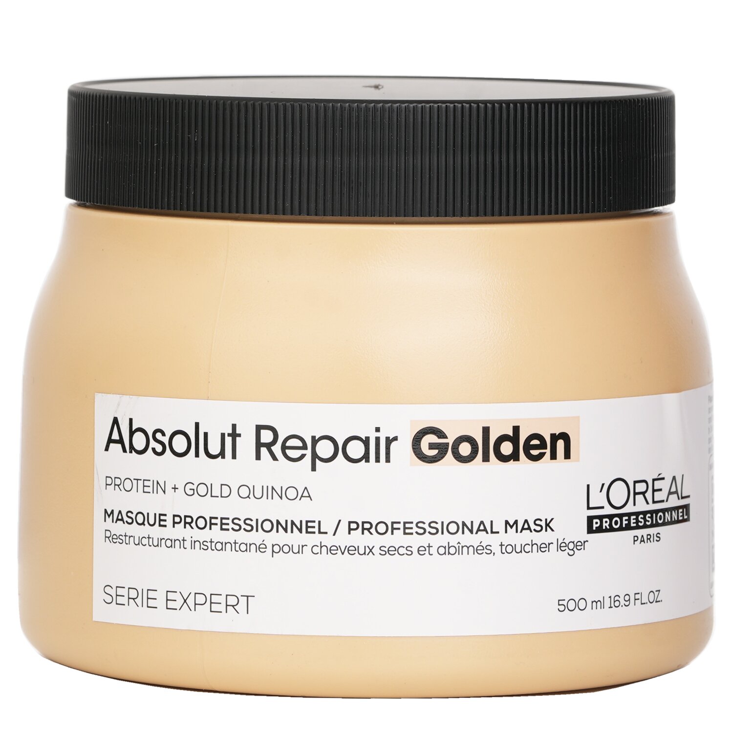 L'Oreal Serie Expert Absolute Repair Golden Protein + Gold Quinoa Professional Mask 500ml