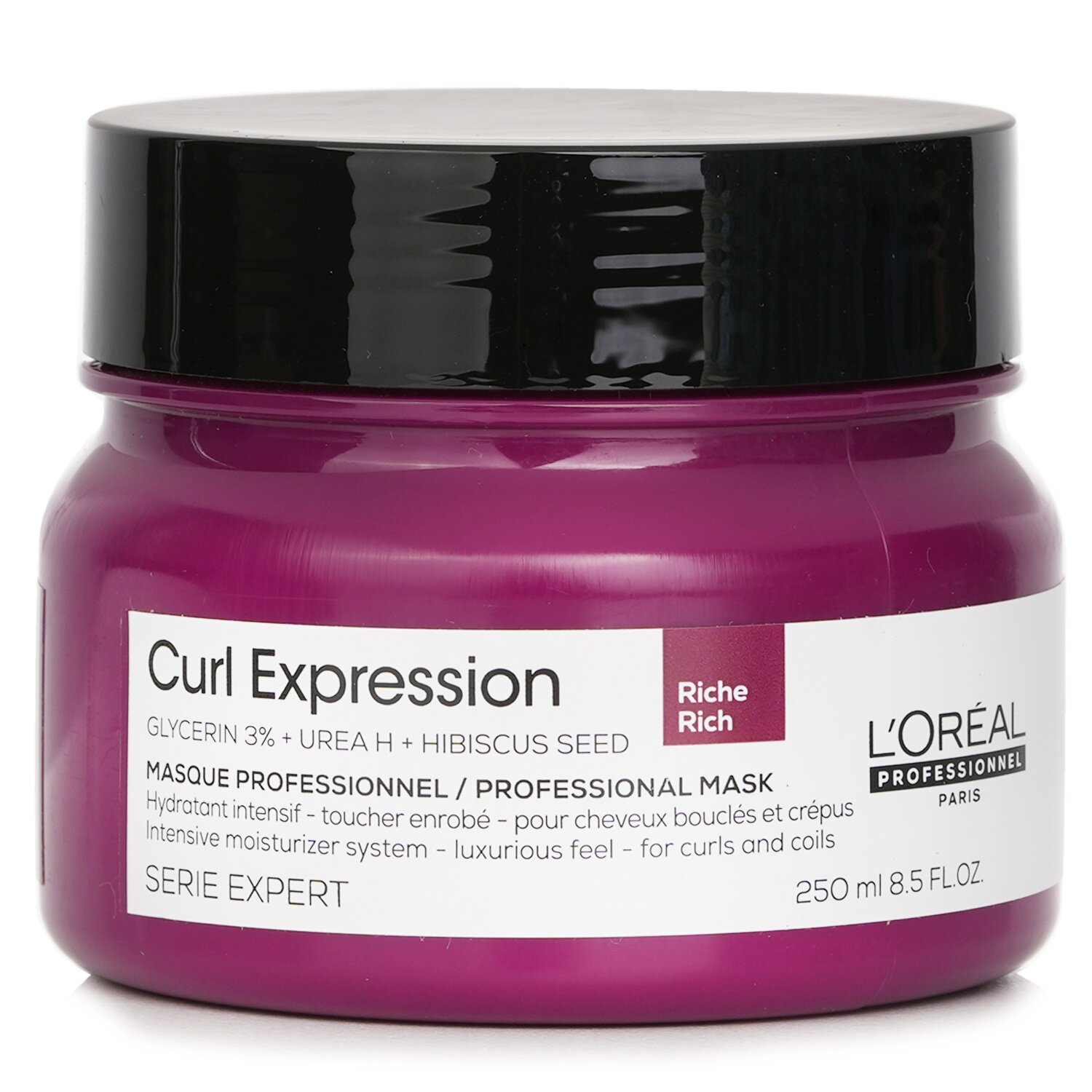 L'Oreal Serie Expert Curl Expression Glycerin 3% + Urea H + Hibiscus Seed Rich Professional Mask 250ml