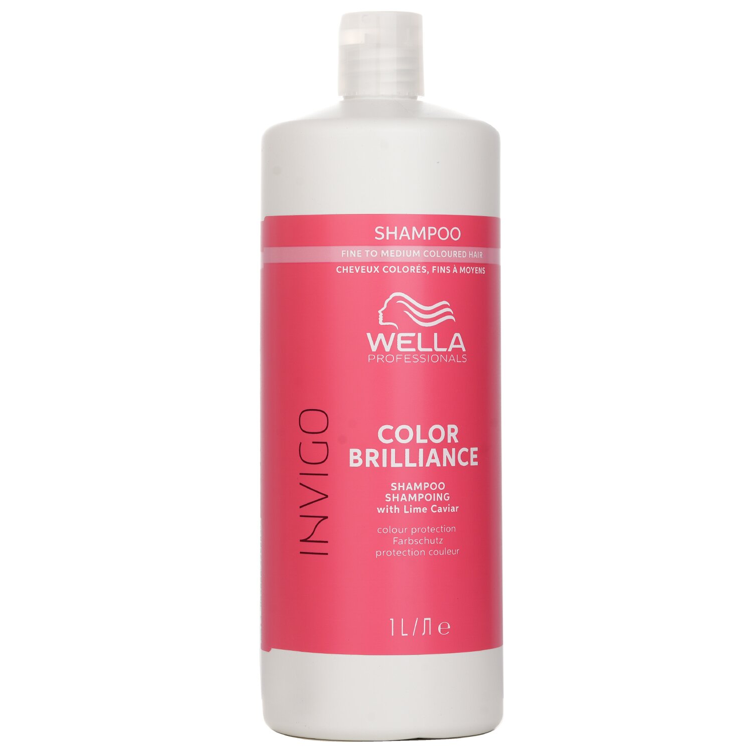Wella Invigo Color Brilliance Shampoo With Lime Caviar Fine To Medium Colored Hair 1000ml