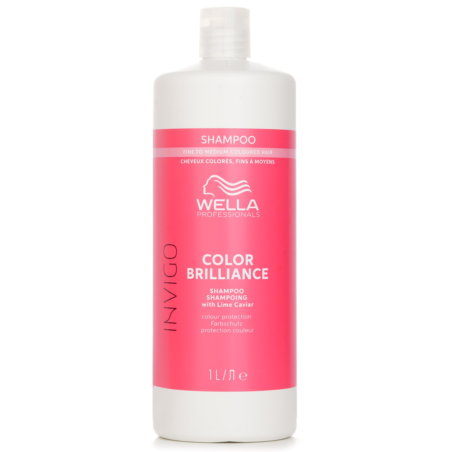 Wella Invigo Color Brilliance Shampoo With Lime Caviar Fine To Medium Colored Hair 1000ml