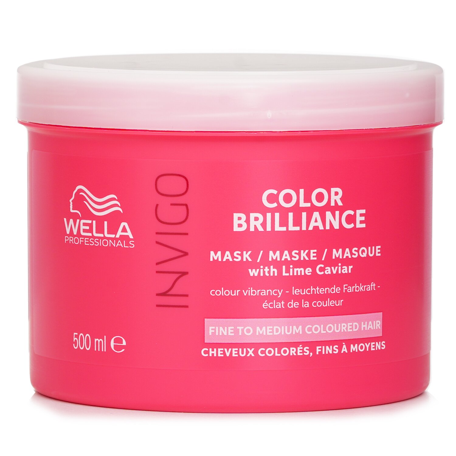 Wella Invigo Color Brilliance Mask With Lime Caviar Fine To Medium Colored Hair 500ml