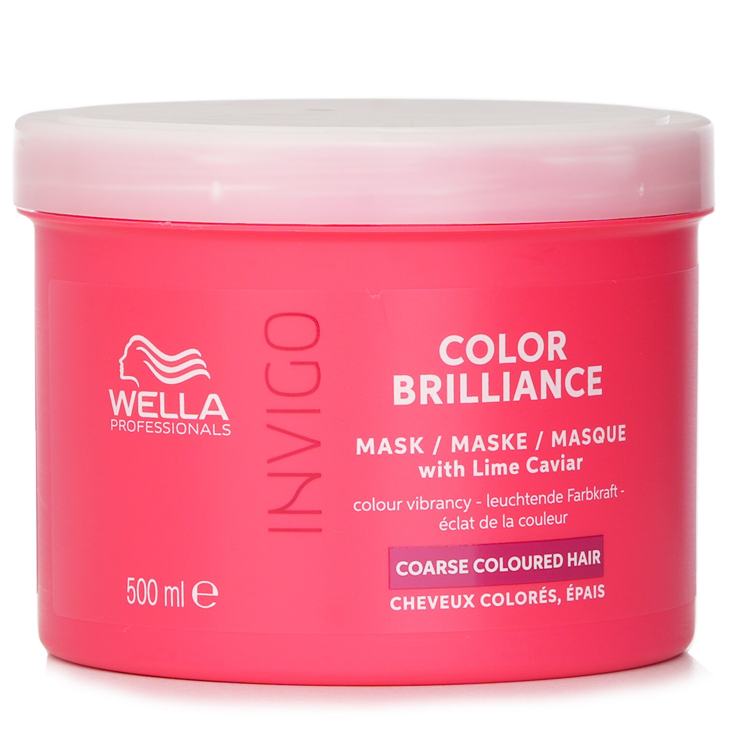 Wella Invigo Color Brilliance Mask With Lime Caviar Coarse Colored Hair 500ml