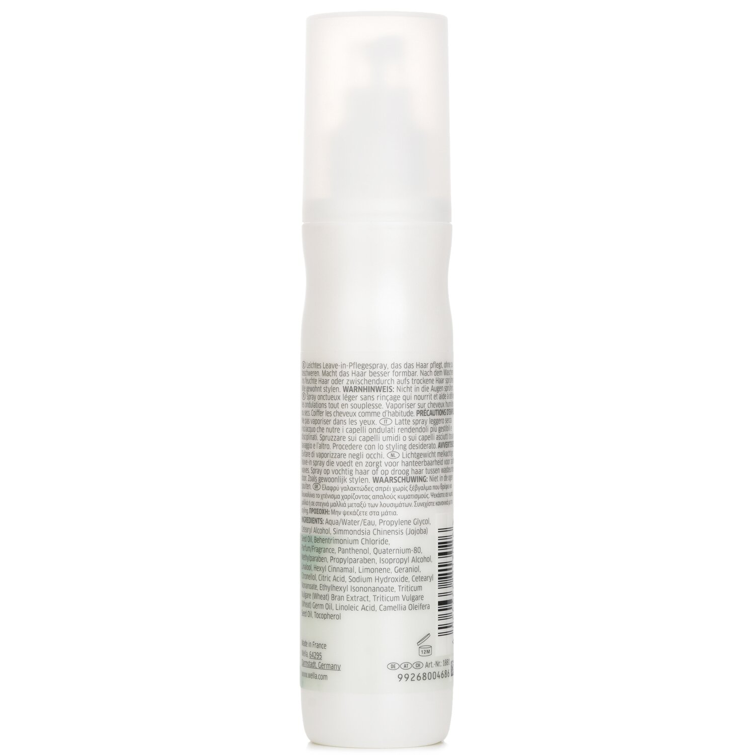 Wella Nutriculs Waves Milky Nourishing Spray 150ml