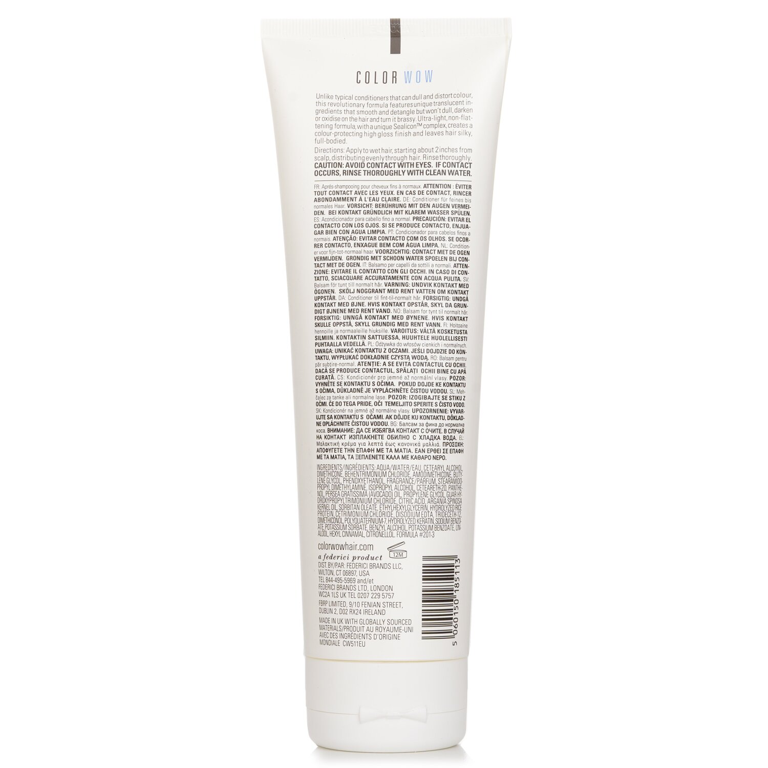Color WOW Color Security Conditioner For Fine To Normal Color Treated Hair 250ml