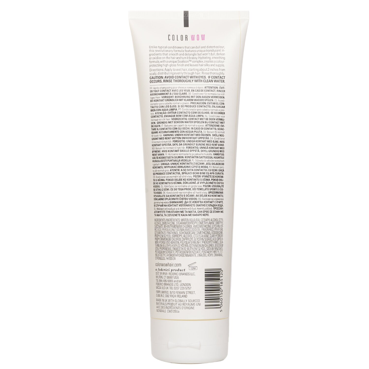 Color WOW Color Security Conditioner For Normal To Thick Color Treated Hair 250ml