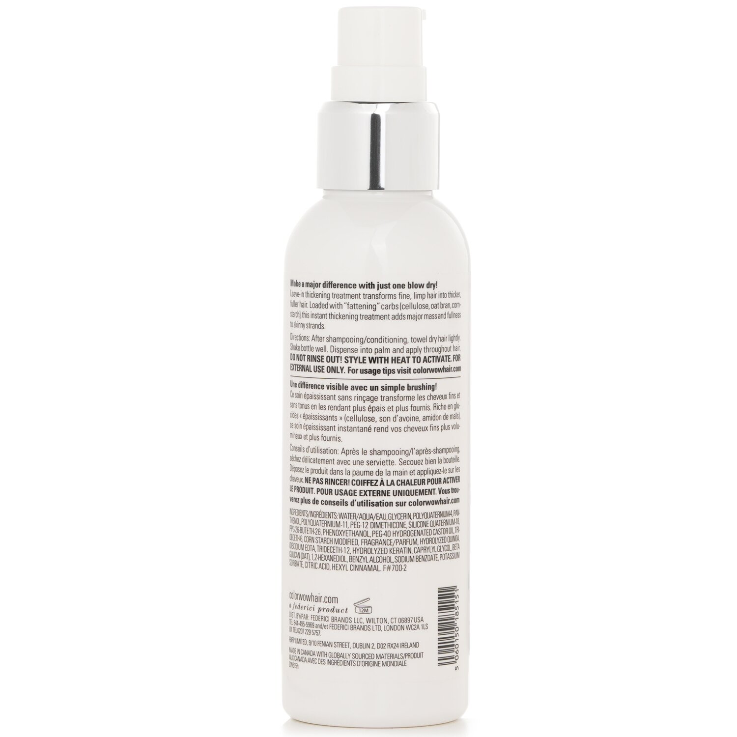 Color WOW Dream Cocktail Carb Infused Leave In Thickening Treatment 200ml