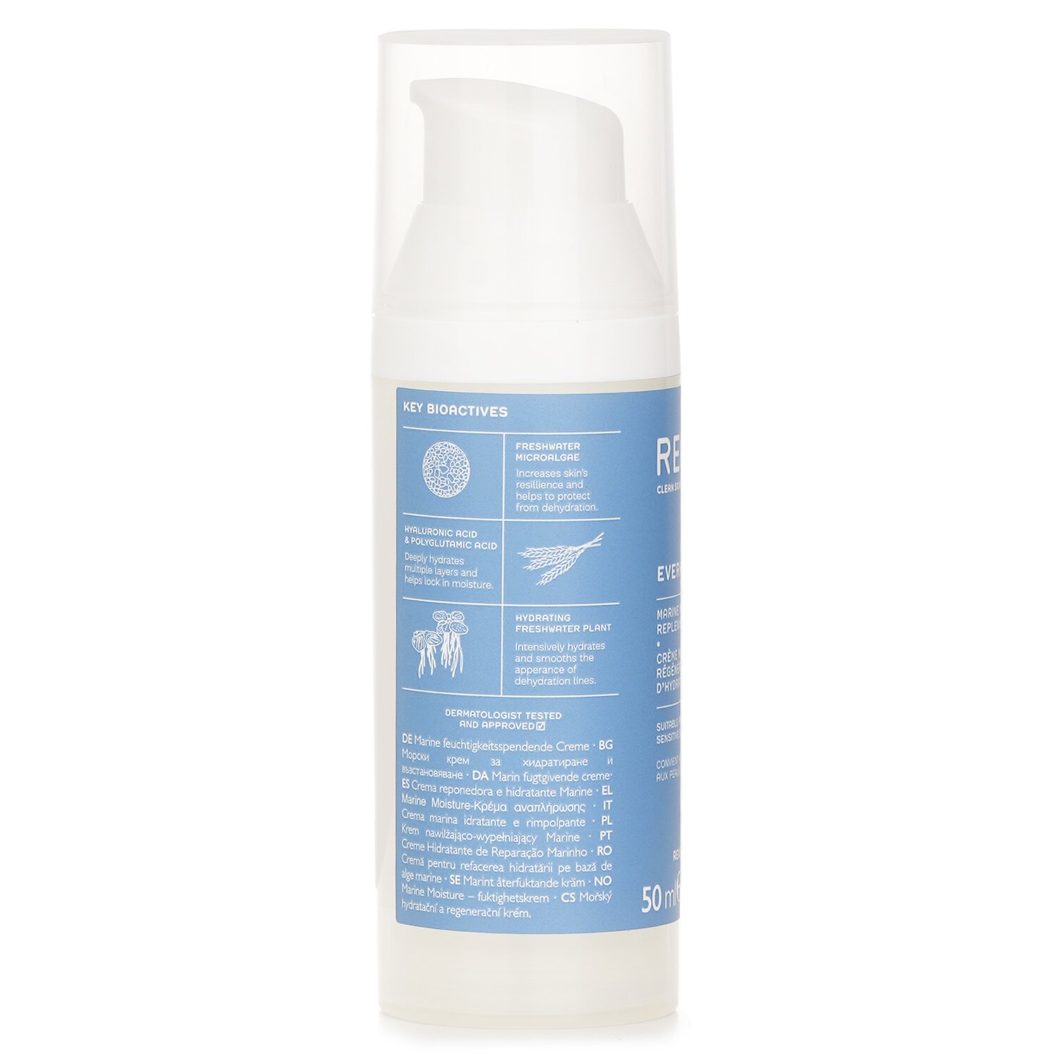 렌 Ren 클린 스킨케어 에버하이드레이트 마린 수분 리플래쉬 크림 50ml