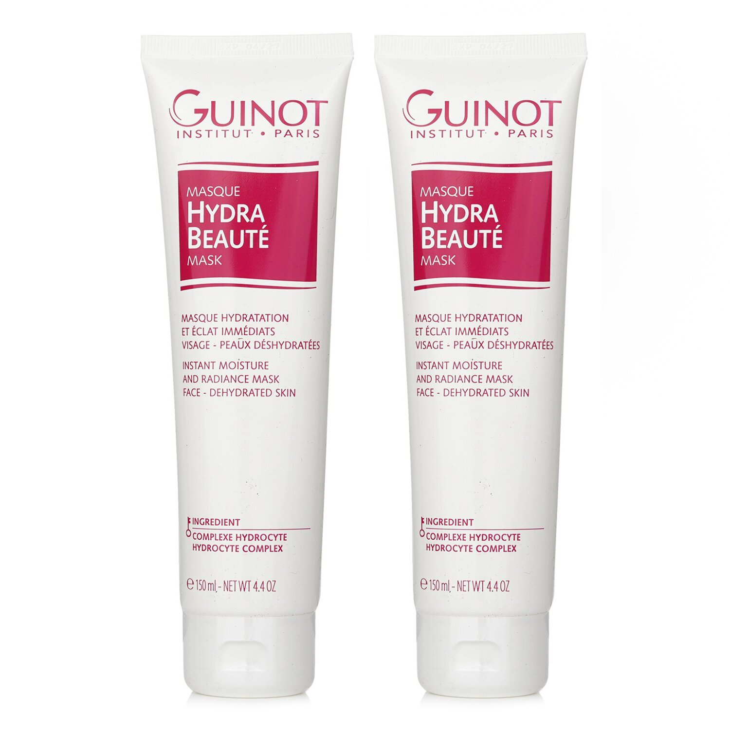 Guinot 【1+1 Set】Hydra Beaute Instant Moisture And Radiance Mask (For Dehydrated Skin) 150ml/4.4oz x2