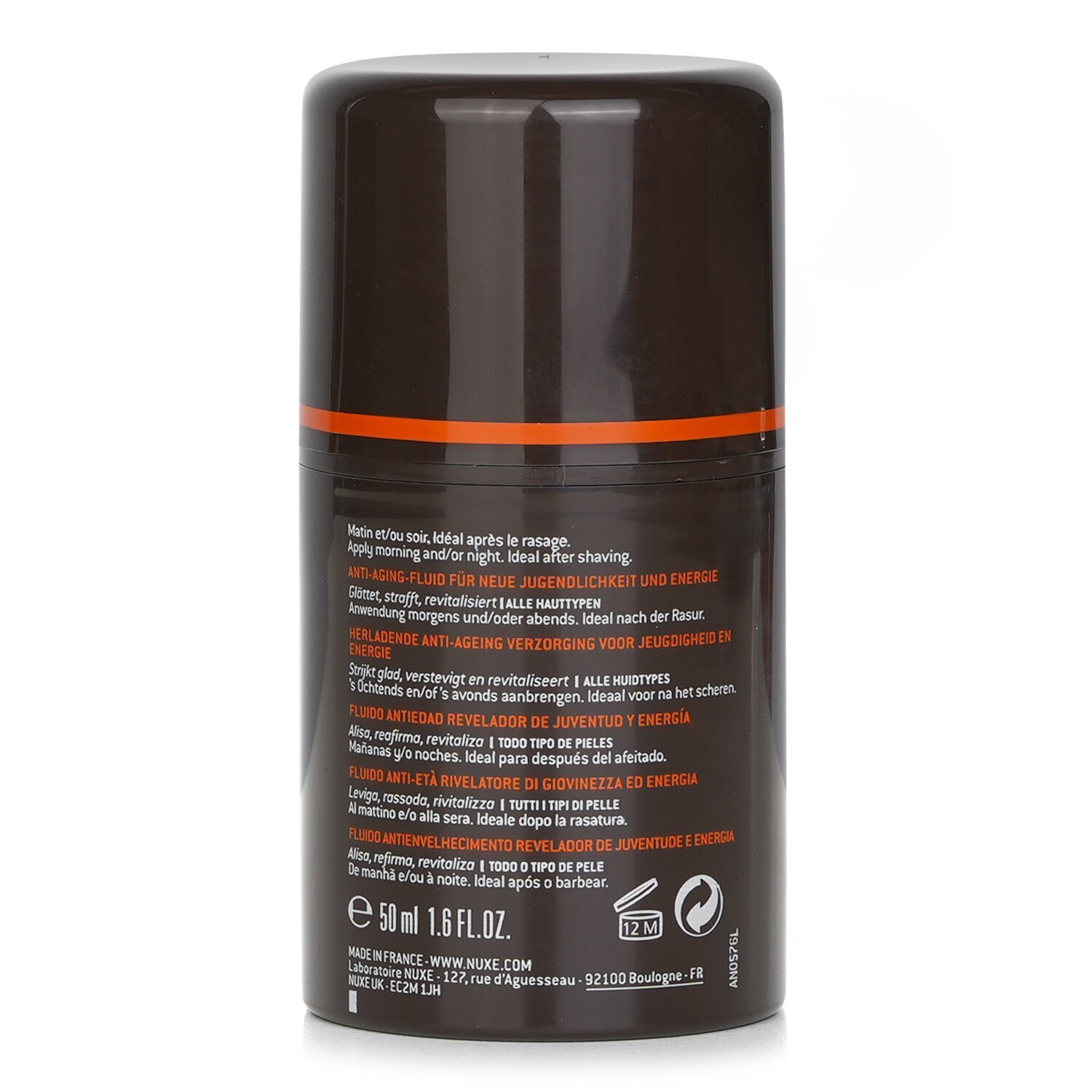 Nuxe Men Nuxellence Youth And Energy Revealing Anti-Aging Fluid 50ml/1.6oz