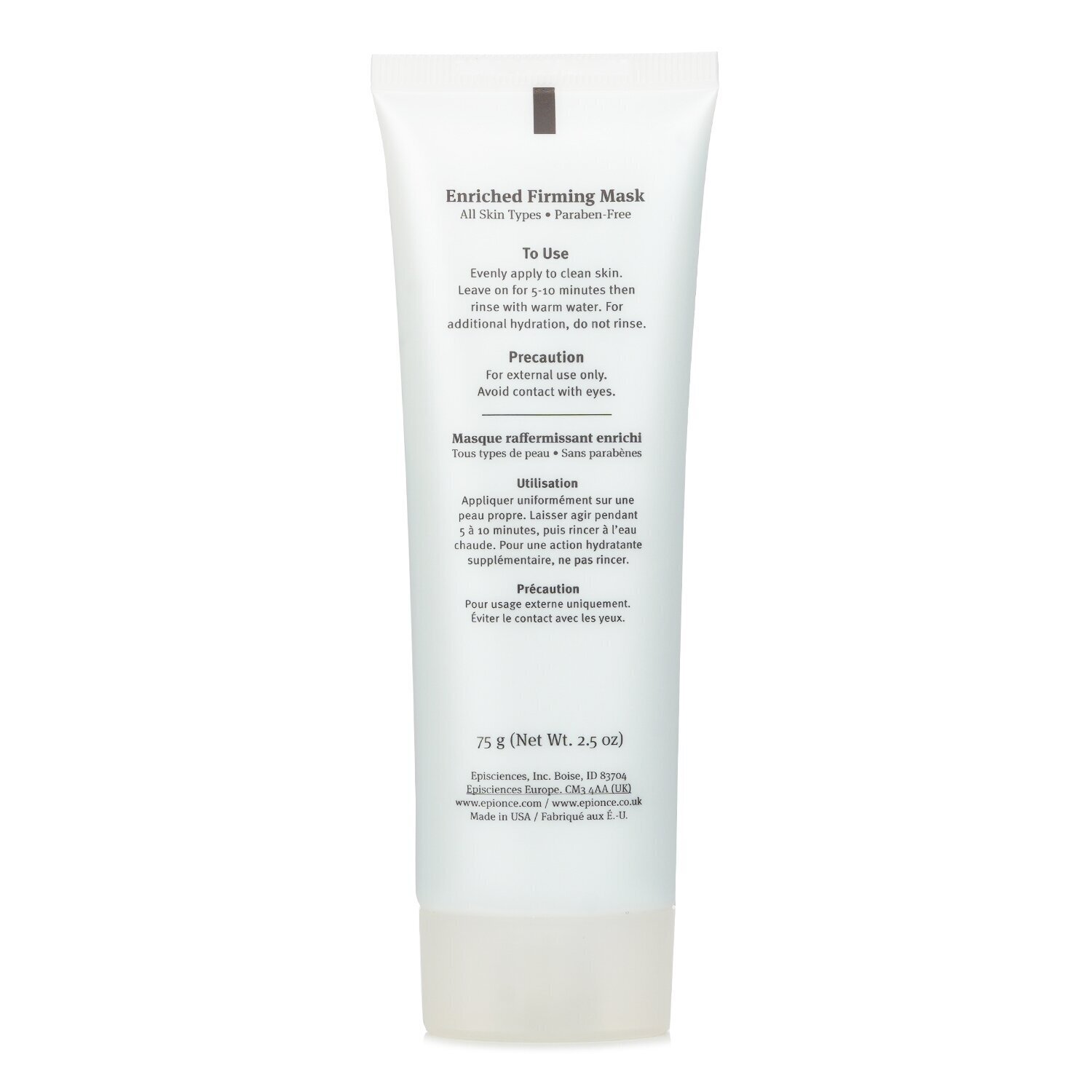 Epionce Obohacená zpevňující maska (Hydrate+Calm) – pro všechny typy pleti 75g/2.5oz