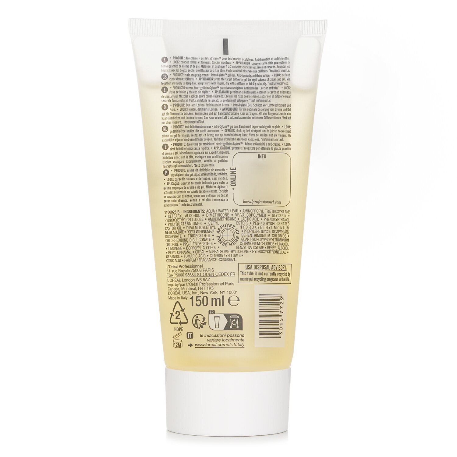 로레알 L'Oreal 바운시 앤 텐더 150ml/5.1oz