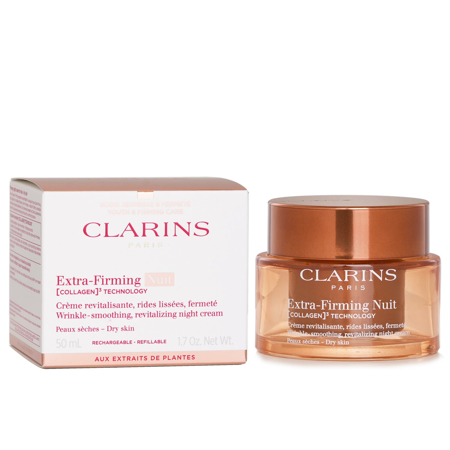 Clarins 克蘭詩 (嬌韻詩) 煥顏緊緻晚霜(適合乾性肌膚) 50ml
