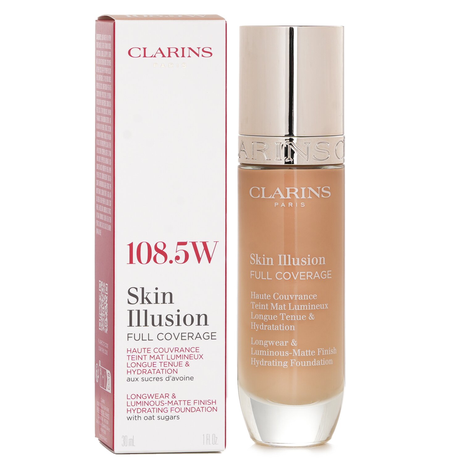 Clarins Skin Illusion Full Coverage Foundation 30ml