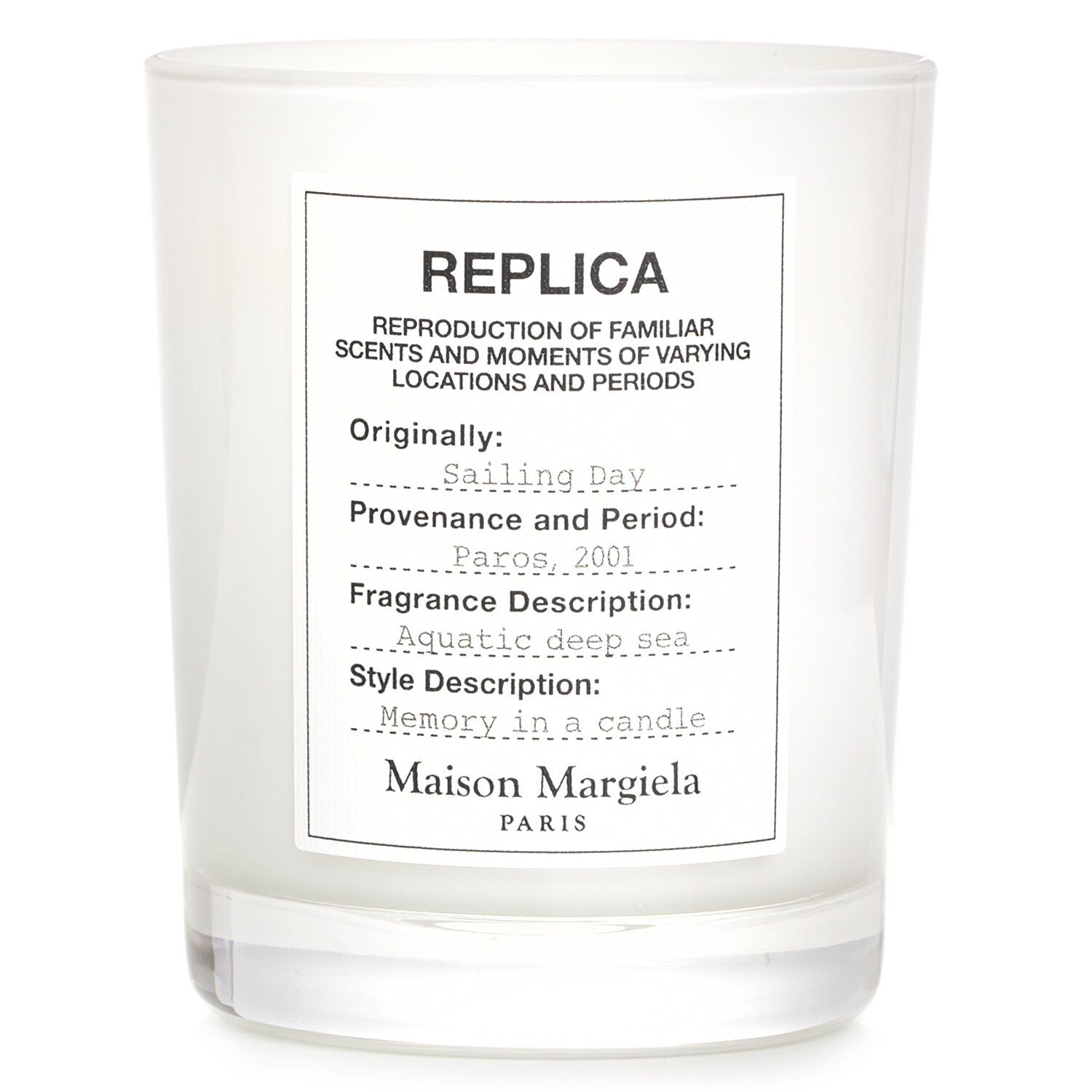 Maison Margiela Replica Sailing Day Scented Candle 165g/5.82oz