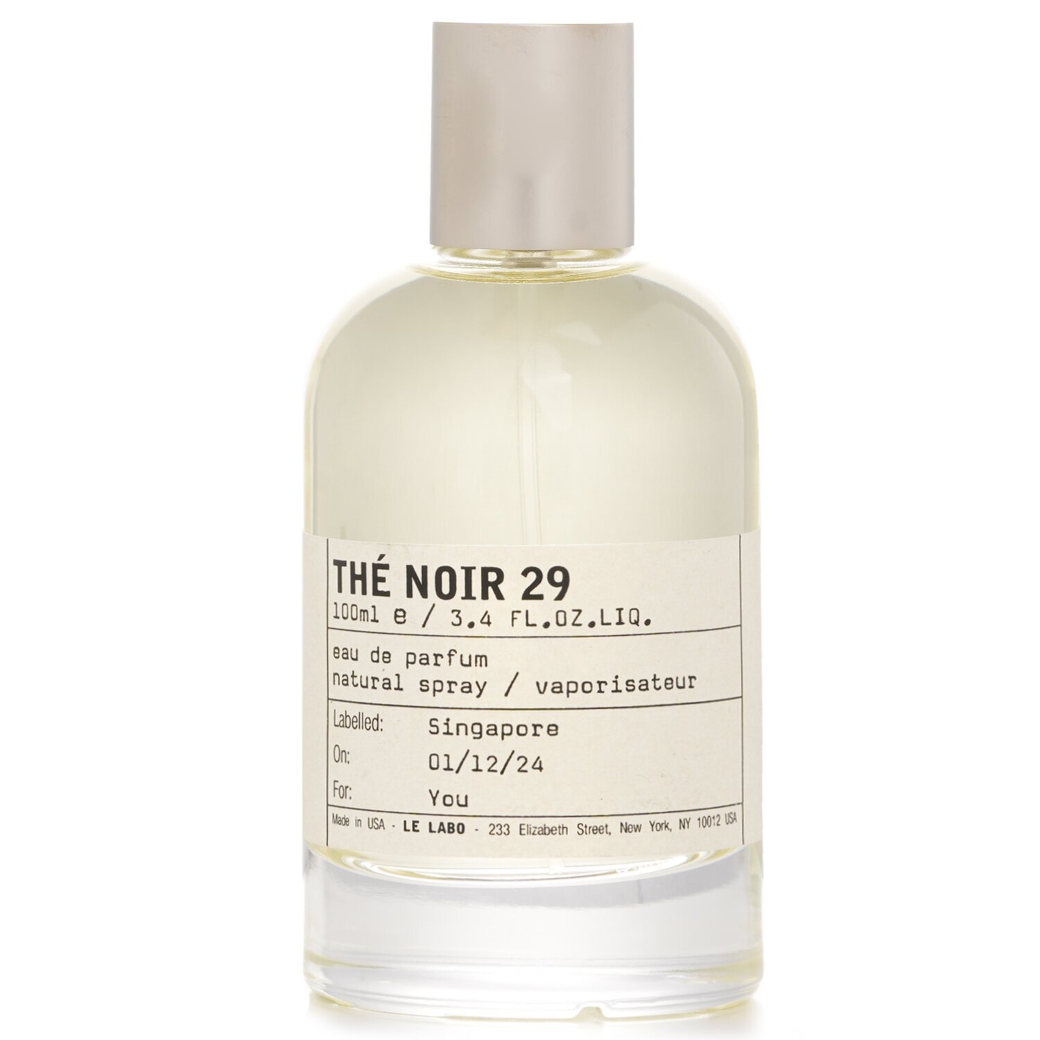 Le Labo The Noir 29 Eau De Parfum Spray (Unboxed) 100ml