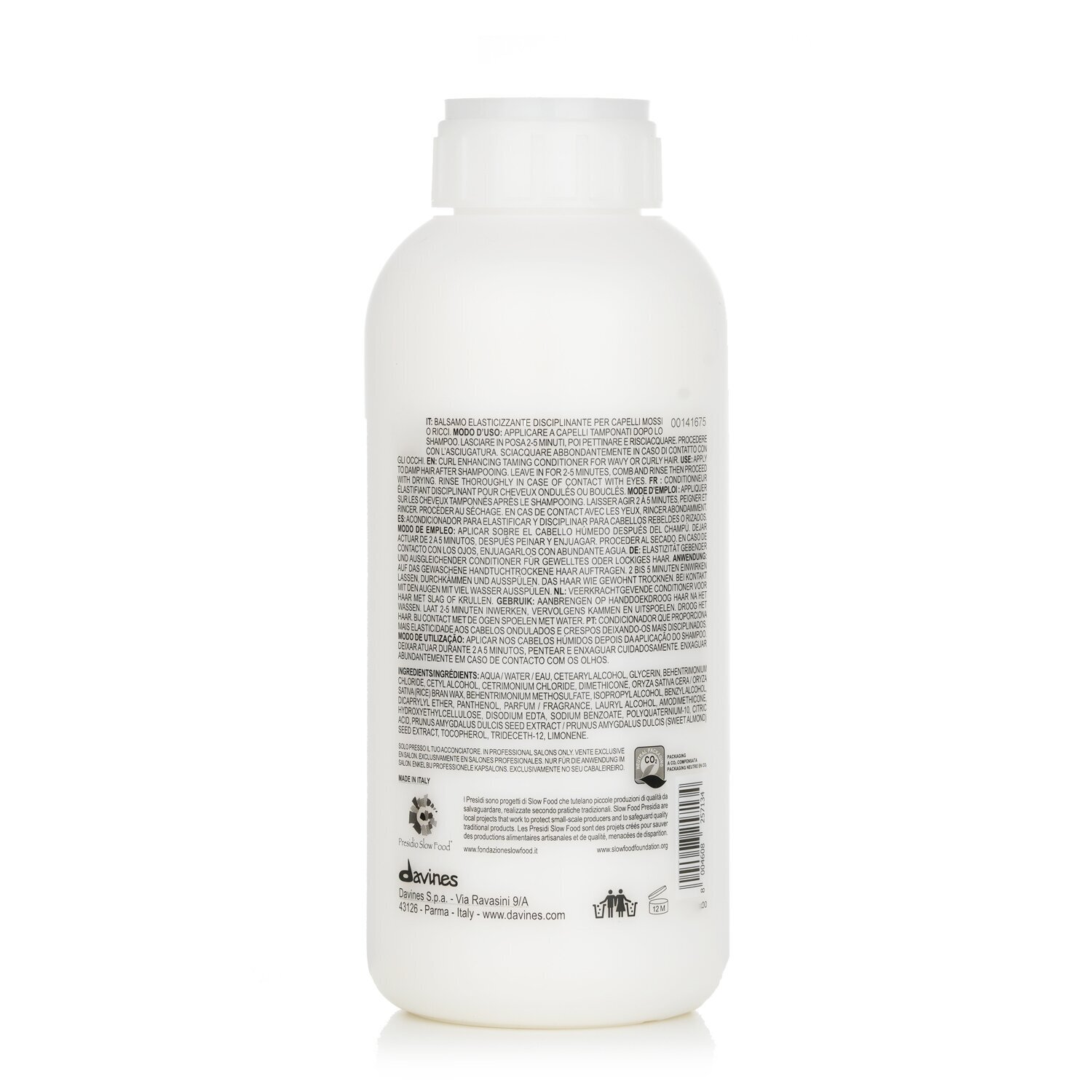 Davines Love Curl Conditioner (Lovely Curl Enhancing Taming Conditioner For Wavy or Curly Hair) (Label Damaged) 1000ml/33.8oz