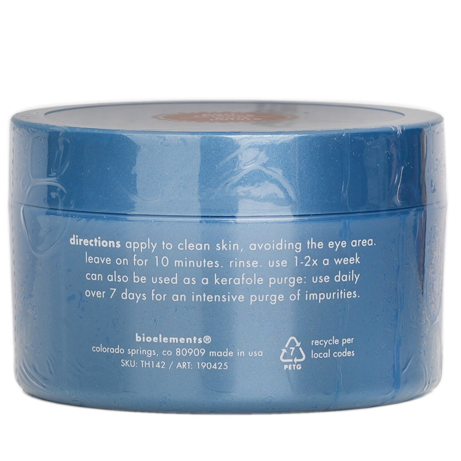 Bioelements Kerafole - 10-Minute Deep Purging Facial Mask - For All Skin Types, Except Sensitive 73ml/2.5oz