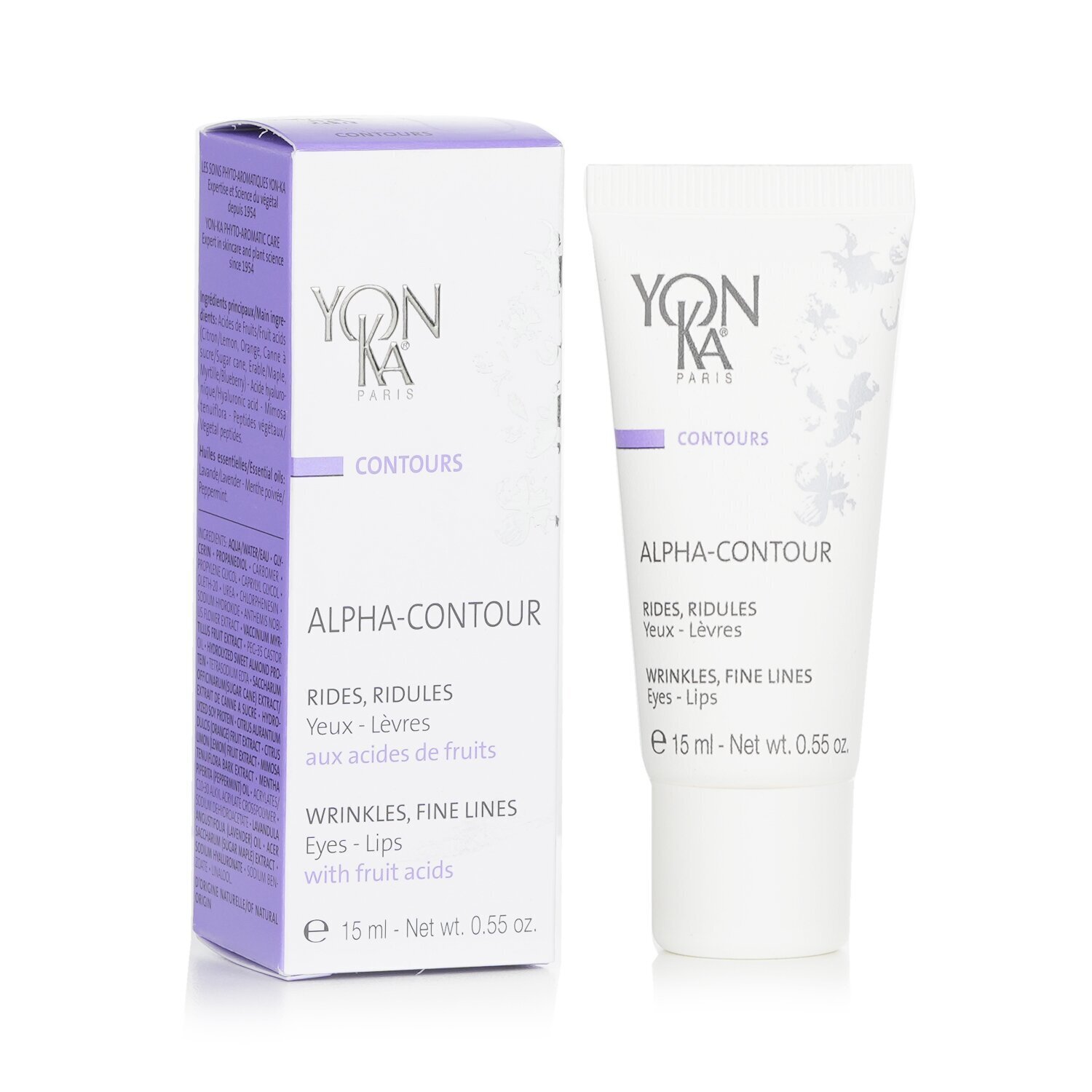 Yonka Contours Alpha-Contour With Fruit Acids -Wrinkle, Fine Line (For Eyes & Lips) 15ml/0.55oz