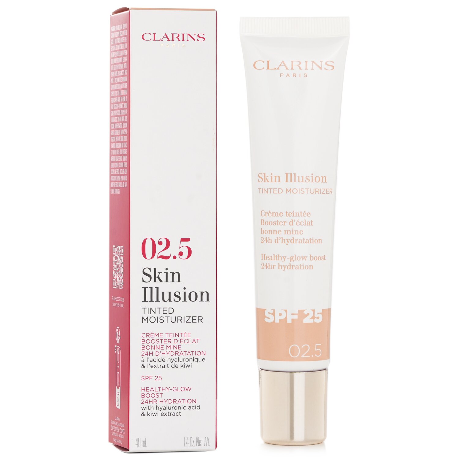 Clarins Skin Illusion Tinted Moisturizer SPF 25 40ml