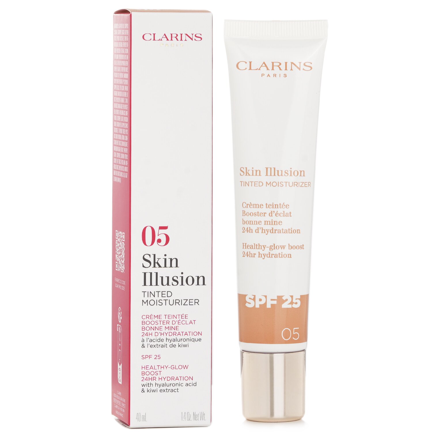 Clarins Skin Illusion Tinted Moisturizer SPF 25 40ml