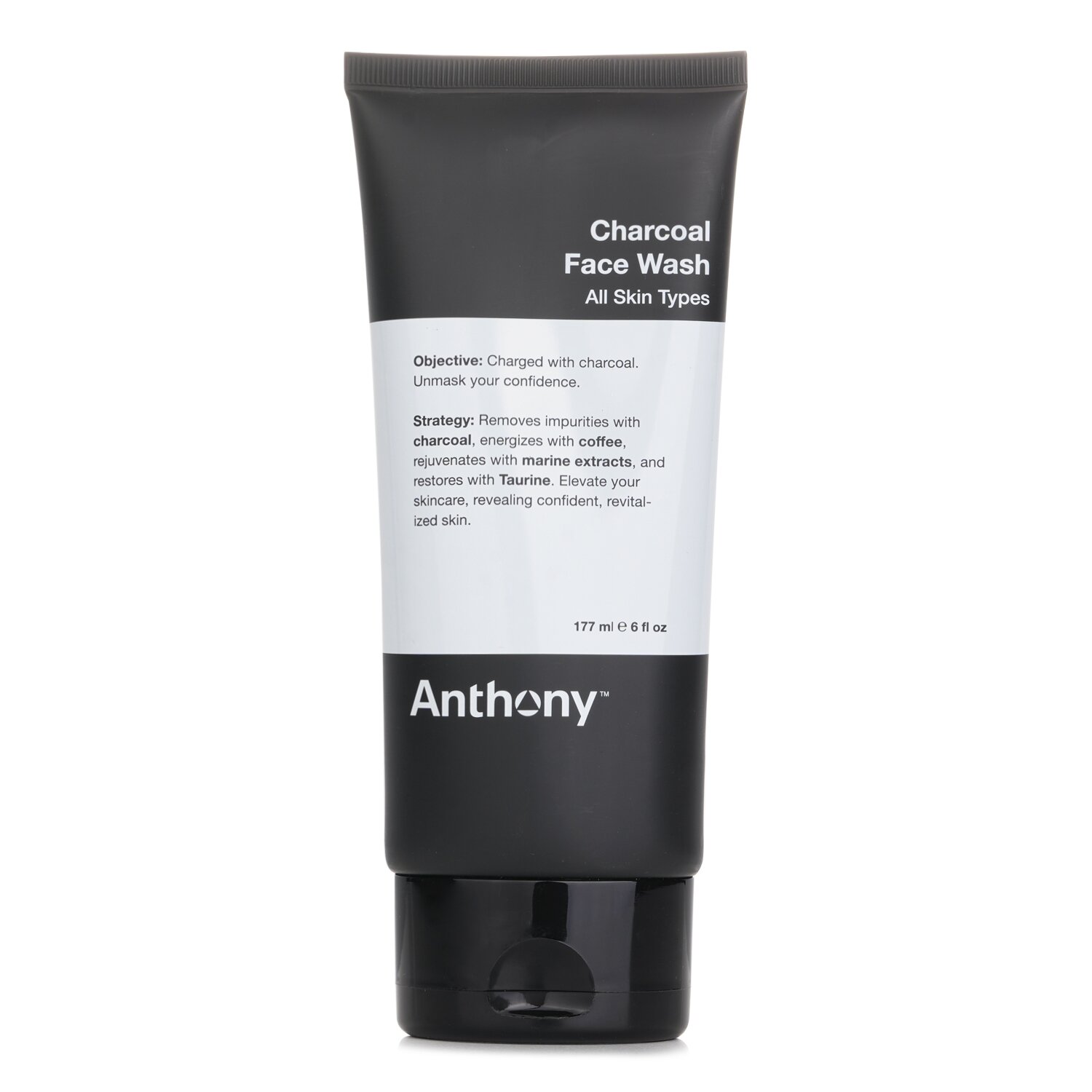 Anthony Logistics For Men Charcoal Face Wash 177ml/6oz