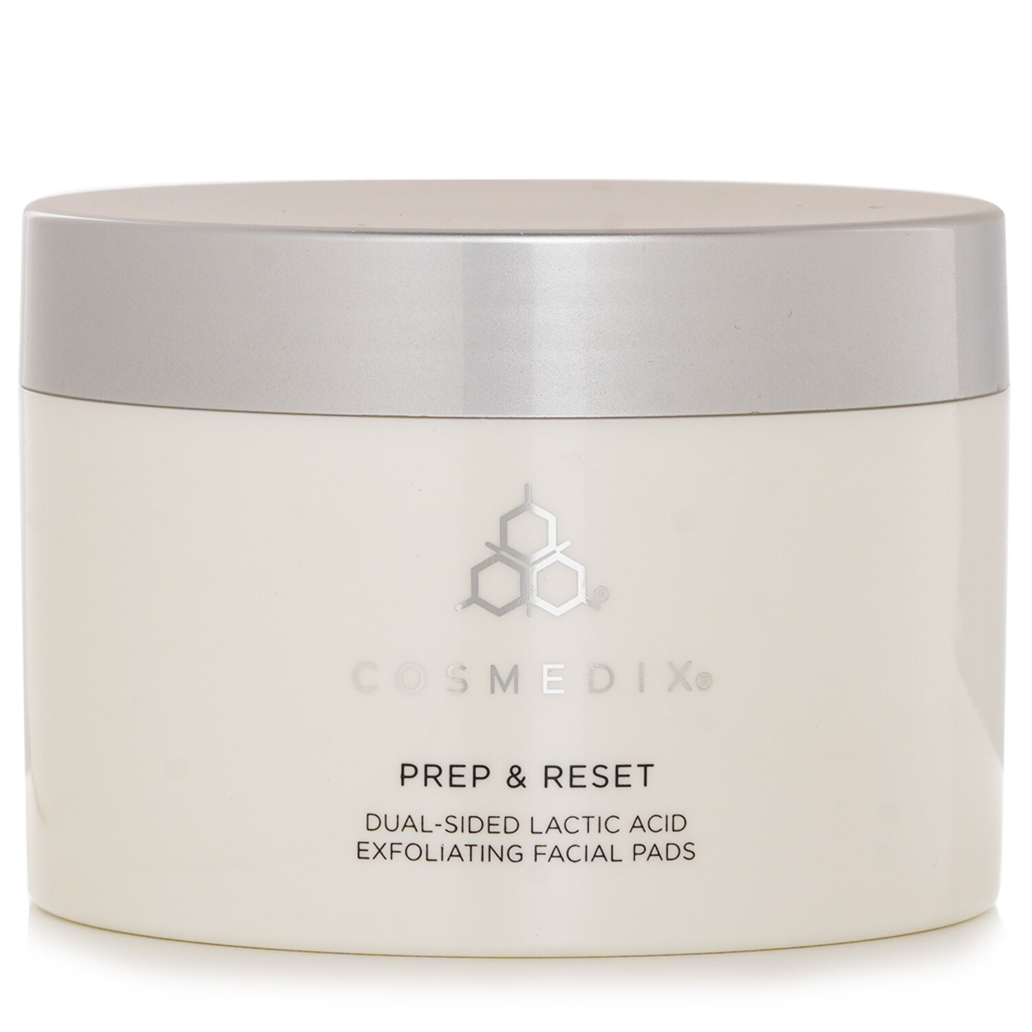 CosMedix Prep & Reset Dual Sided Lactic Acid Exfoliating Facial Pads 25 Pads