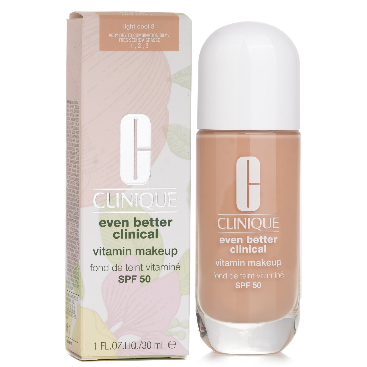 Clinique Even Better Clinical Vitamin MakeUp Foundation SPF 50 30ml