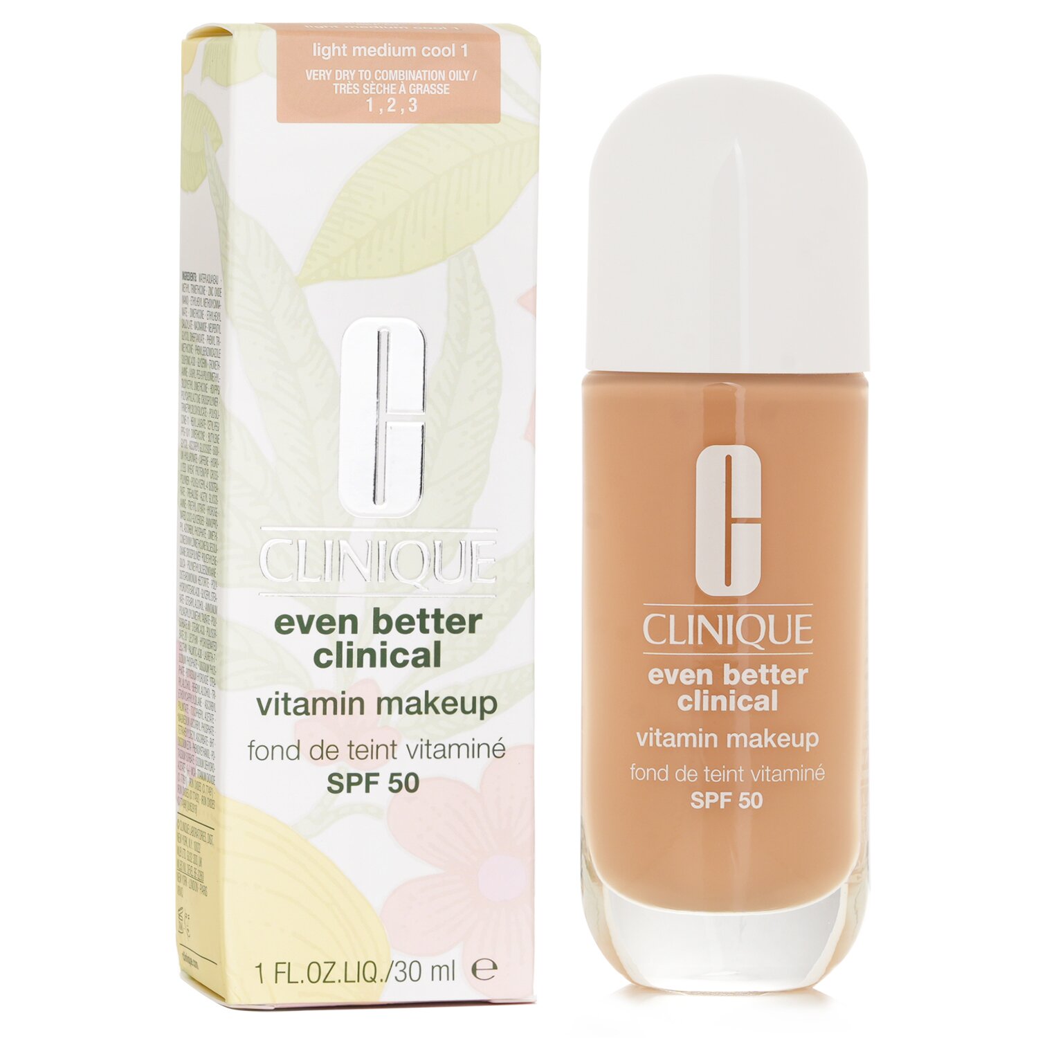 Clinique Even Better Clinical Vitamin MakeUp Foundation SPF 50 30ml