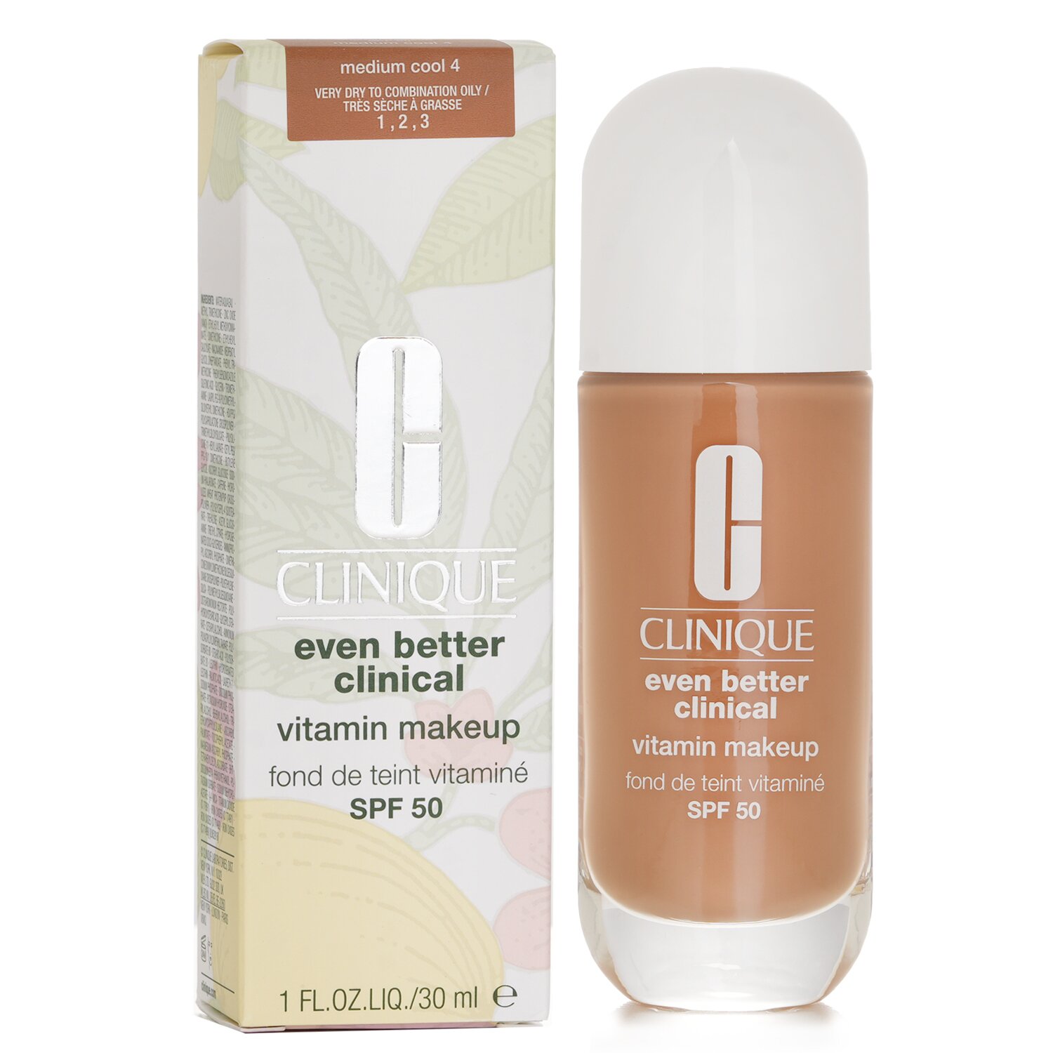 Clinique Even Better Clinical Vitamin MakeUp Foundation SPF 50 30ml