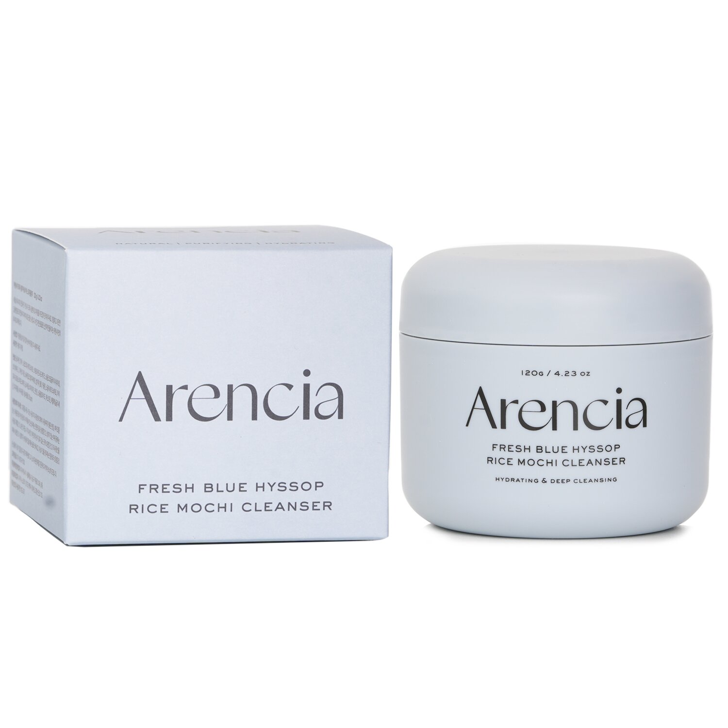 Arencia Fresh Blue Hyssop+ Rice Mochi Cleanser 120g