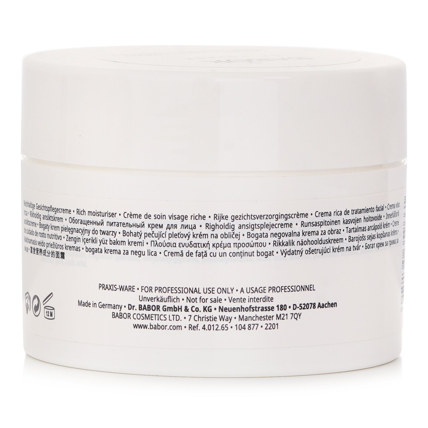 Babor Moist + Lipid Cream 200ml