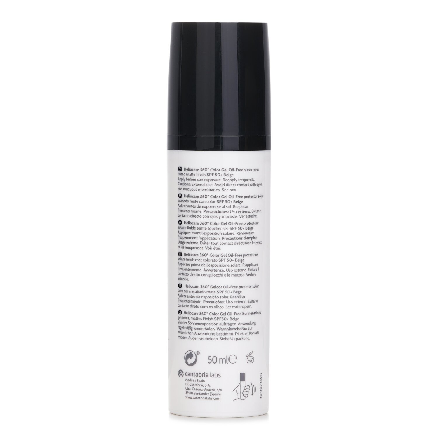 Heliocare by Cantabria Labs Heliocare 360 Gel Of SPF 50 50ml