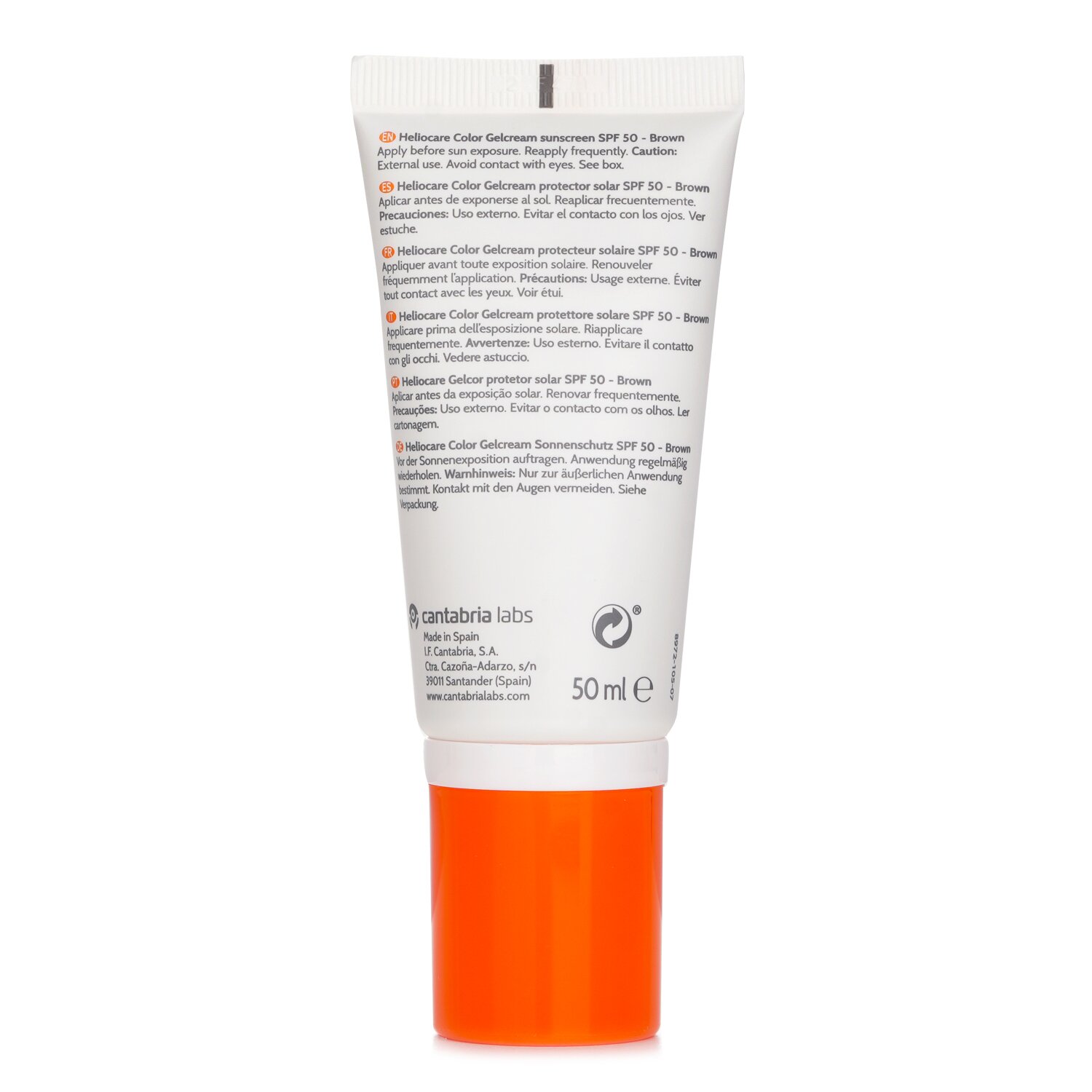 Heliocare by Cantabria Labs Heliocare 360 Color Gel Cream SPF 50 50ml