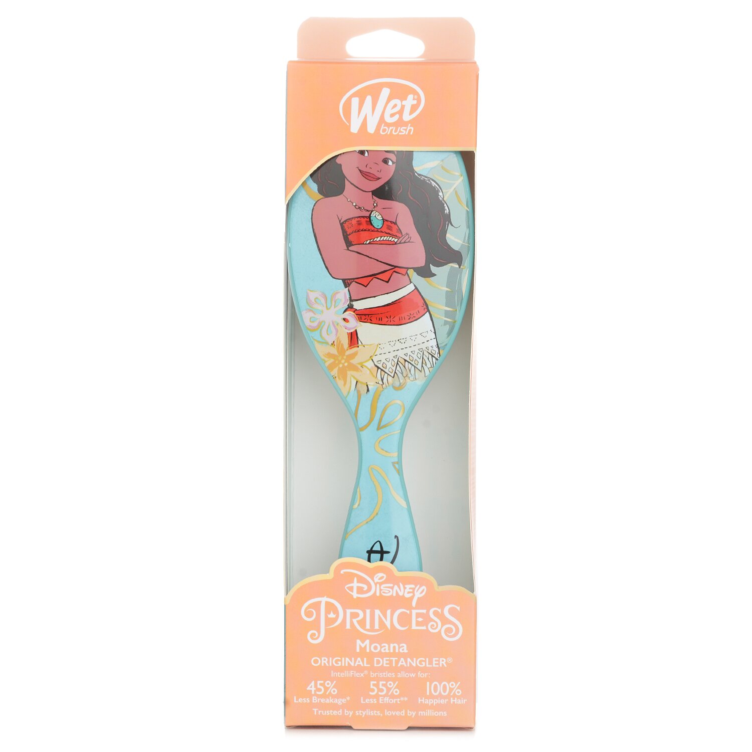 Wet Brush Disney Princess Moana Original Detangler Hair Brush 1pc