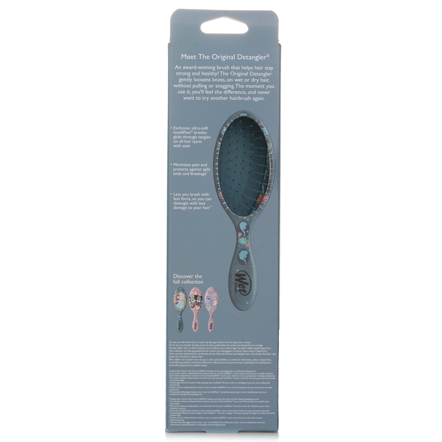 Wet Brush Original Detangler Disney Love Anna And Elsa Hair Brush 1pc