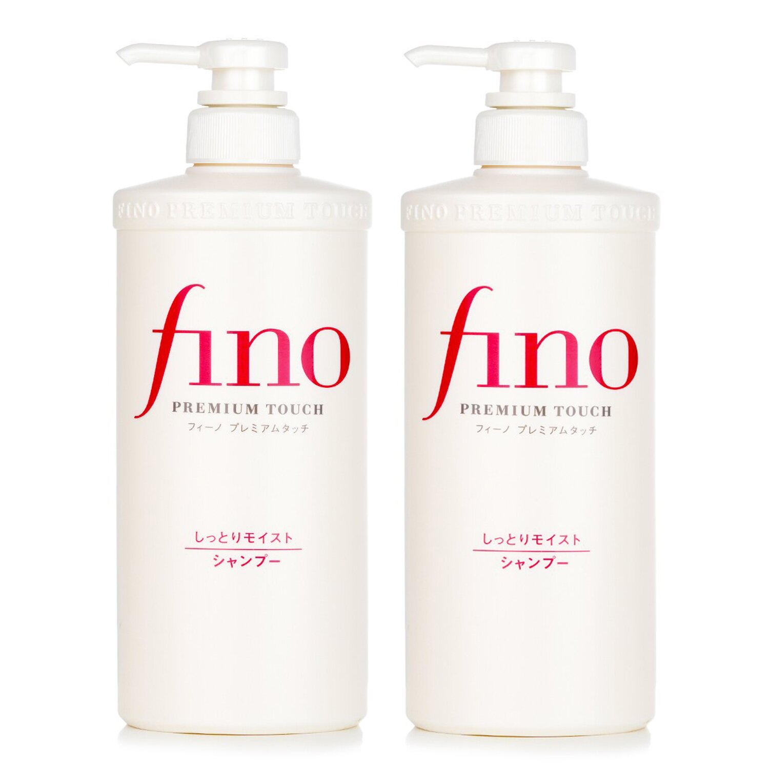 Shiseido 【1+1 Set】Fino Premium Touch Hair Shampoo 550ml x2