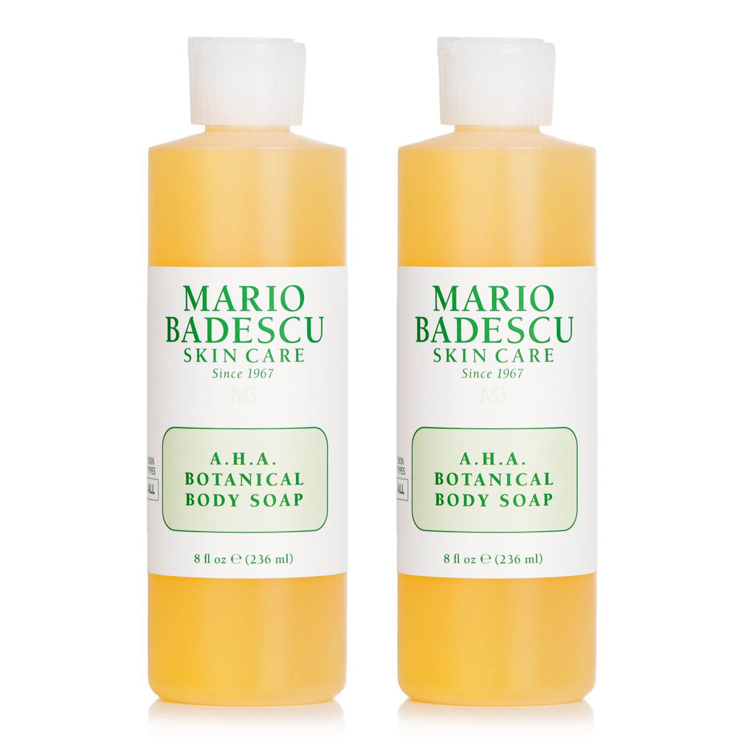 Mario Badescu 【1+1 Set】A.H.A. Botanical Body Soap - For All Skin Types 236ml/8oz x2