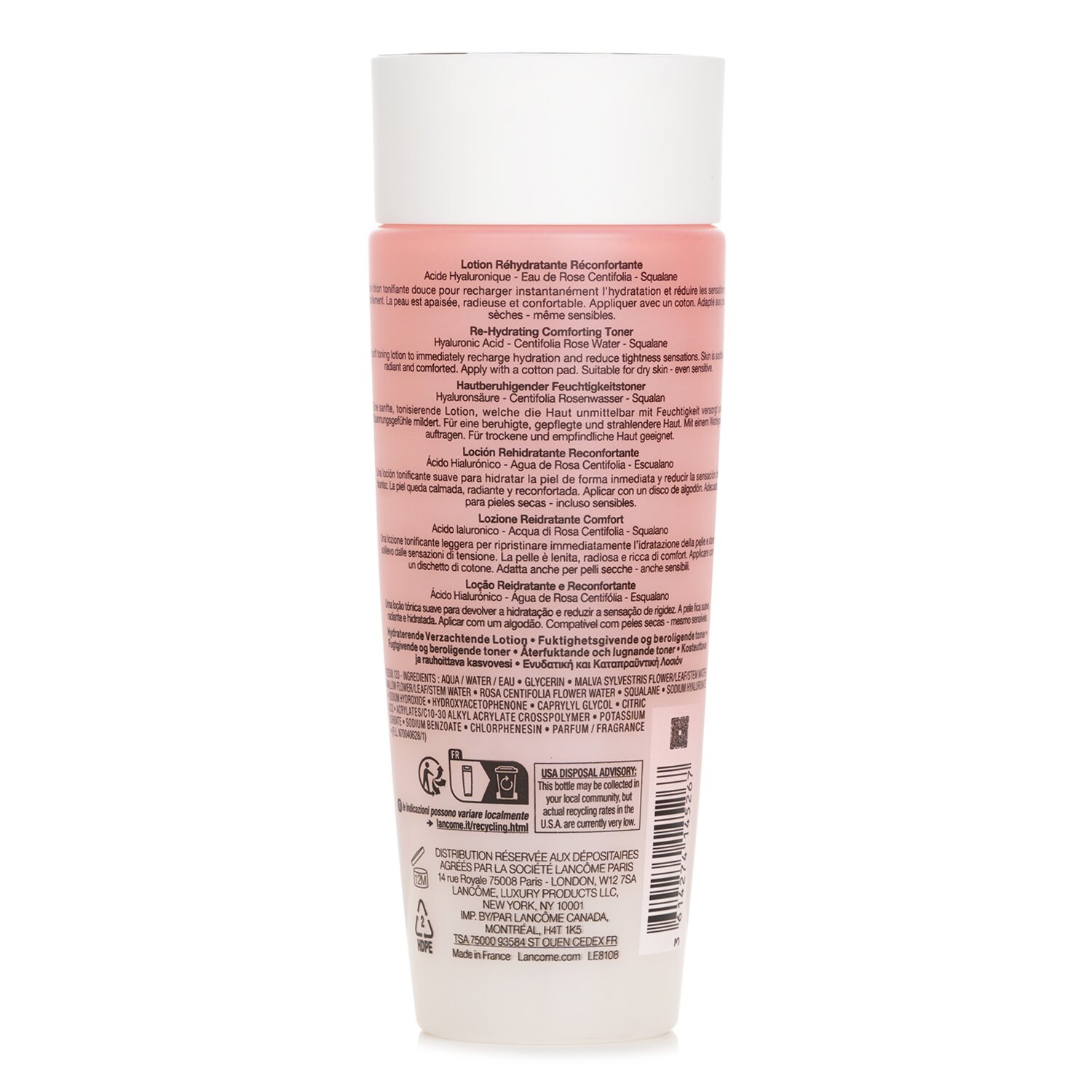 Lancome Tonique Confort Hydrating Face Toner 200ml