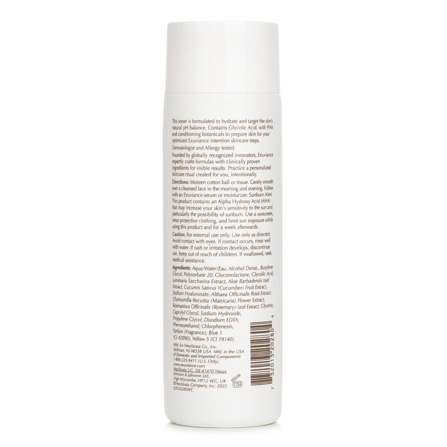 Exuviance Hydraprep Ph Balance Toner 200ml