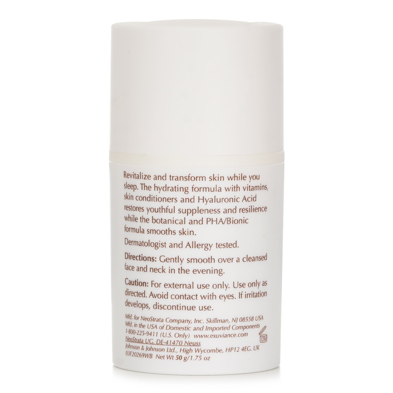 Exuviance Overnight Transformation Complex 50g